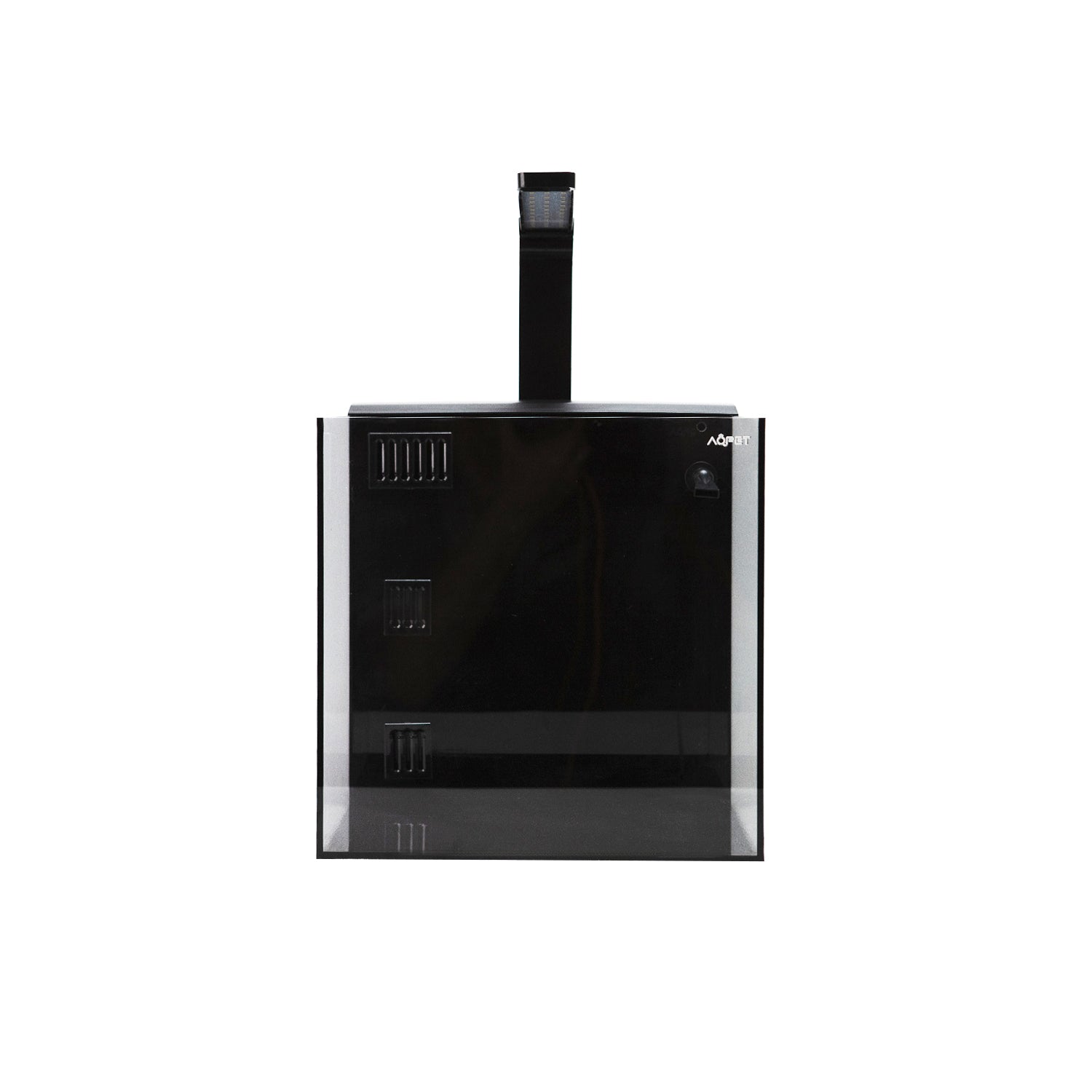 AQPET KUBIC 30 REAR BLACK - WITH REAR FILTER - 30X30X30 CM 5MM