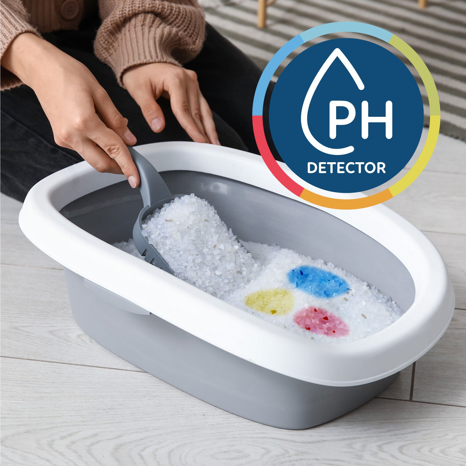 AQPET FRIENDS LETTIERA IN SILICIO CATTY PROFUMAZIONE PH CHECK