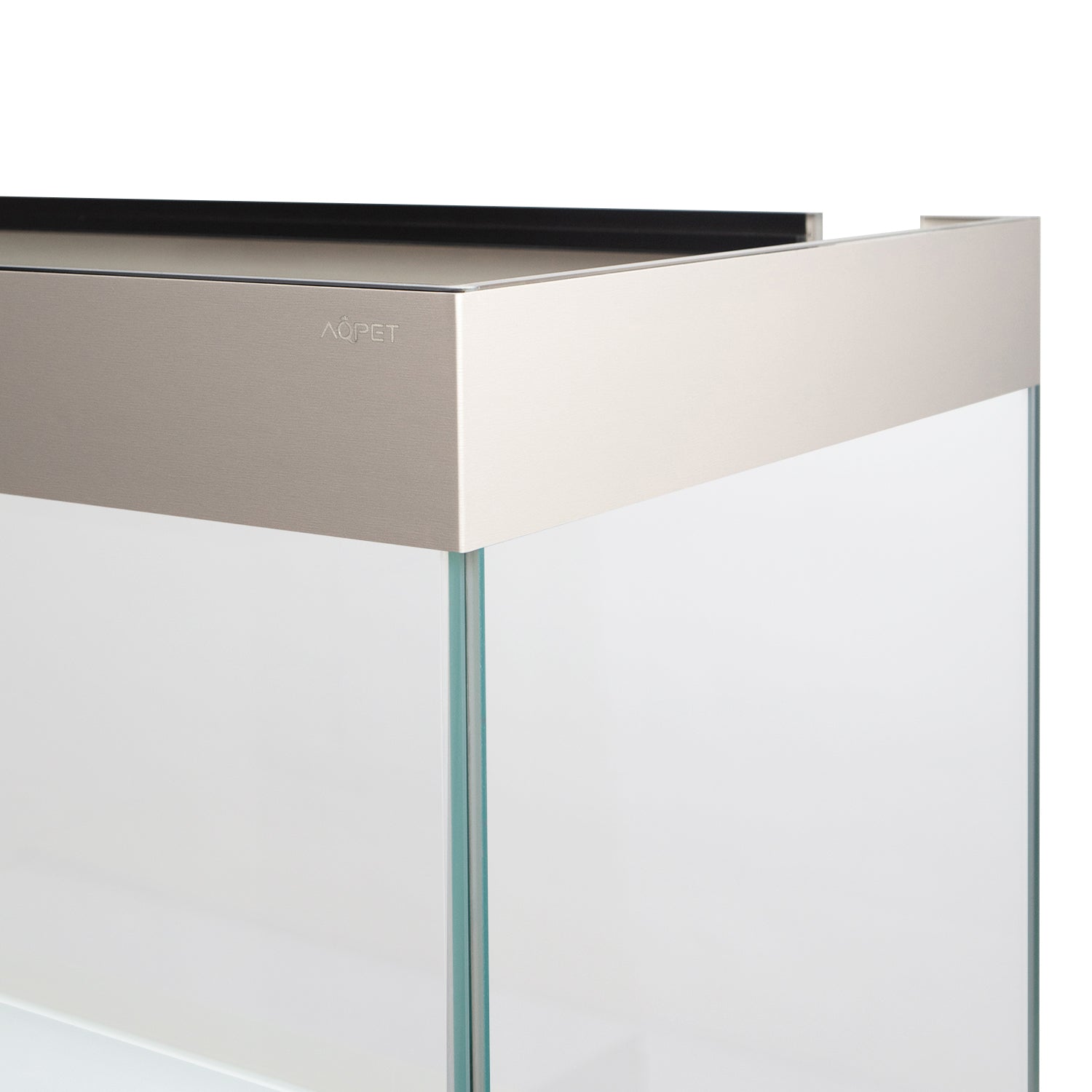 AQPET ACQUARIO RIVERIUM PLUS 90X50X55 H - 10 MM EXT. - CON LUCE LED, FILTRO ESTERNO E SUPPORTO TORTORA