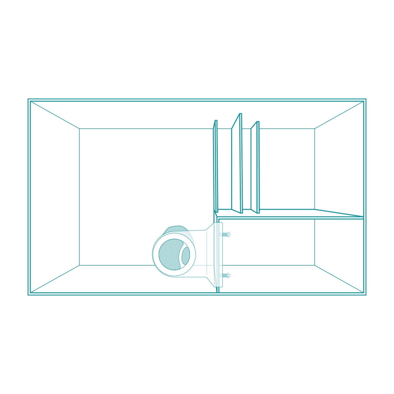 AQPET KIT ACQUARIO AQUA 120 REEF IN VETRO EXTRACHIARO COLORE BIANCO