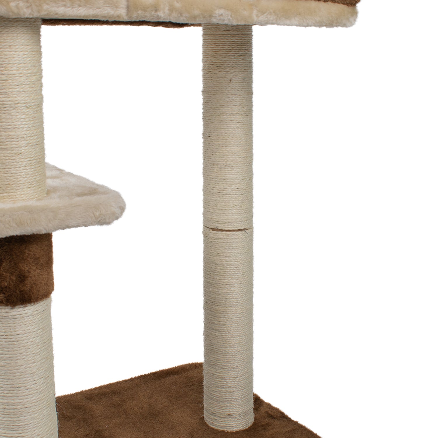 AQPET FRIENDS TIRAGRAFFI ROME IN SISAL 123 CM MARRONE