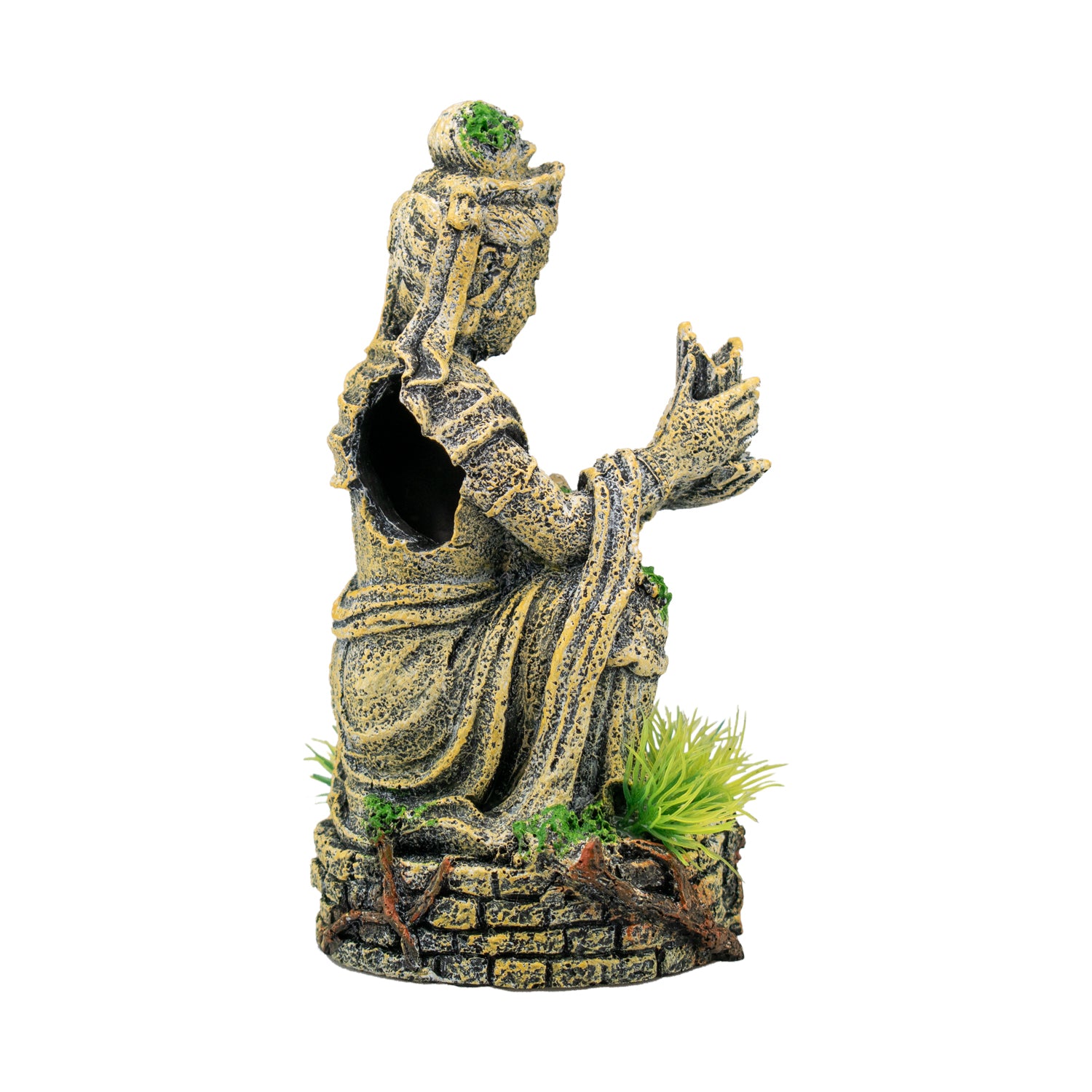 AQPET DECORART AQUARIUM DECORATIONS MOD. ORIENTAL STATUE 10*10*17.5