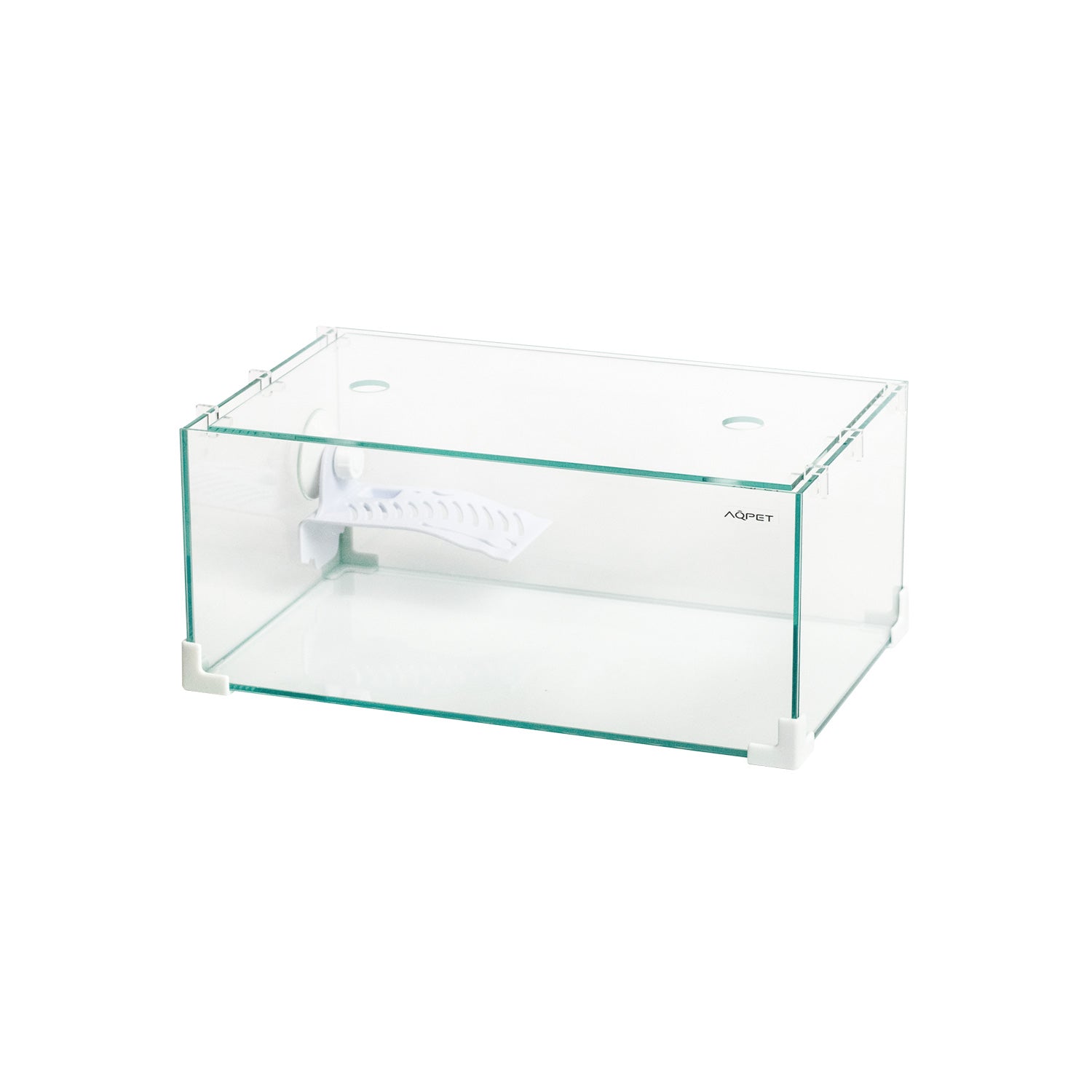 AQPET TARTARUGHIERA IN VETRO TORTUGA 40 - 40X24X17 CM CON ISOLOTTO