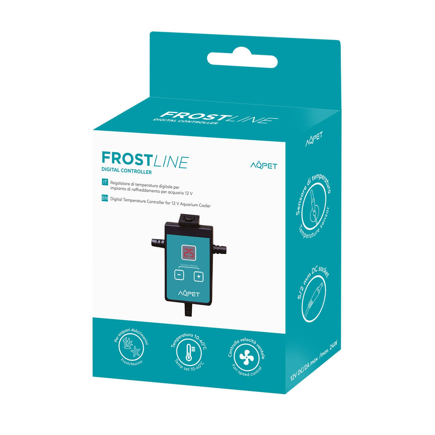 AQPET TERMOSTATO DIGITALE PER VENTOLE FROSTLINE