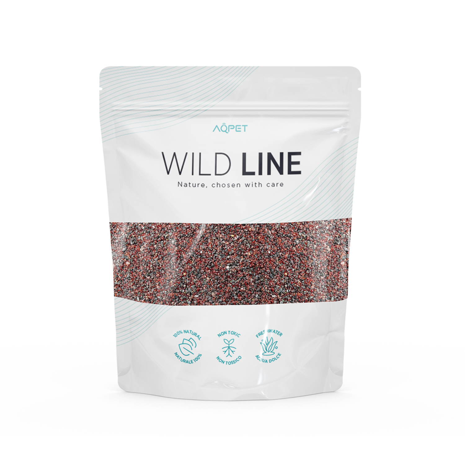 AQPET WILD SAND NATURAL SAND 5 KG - RED ZAFIRO