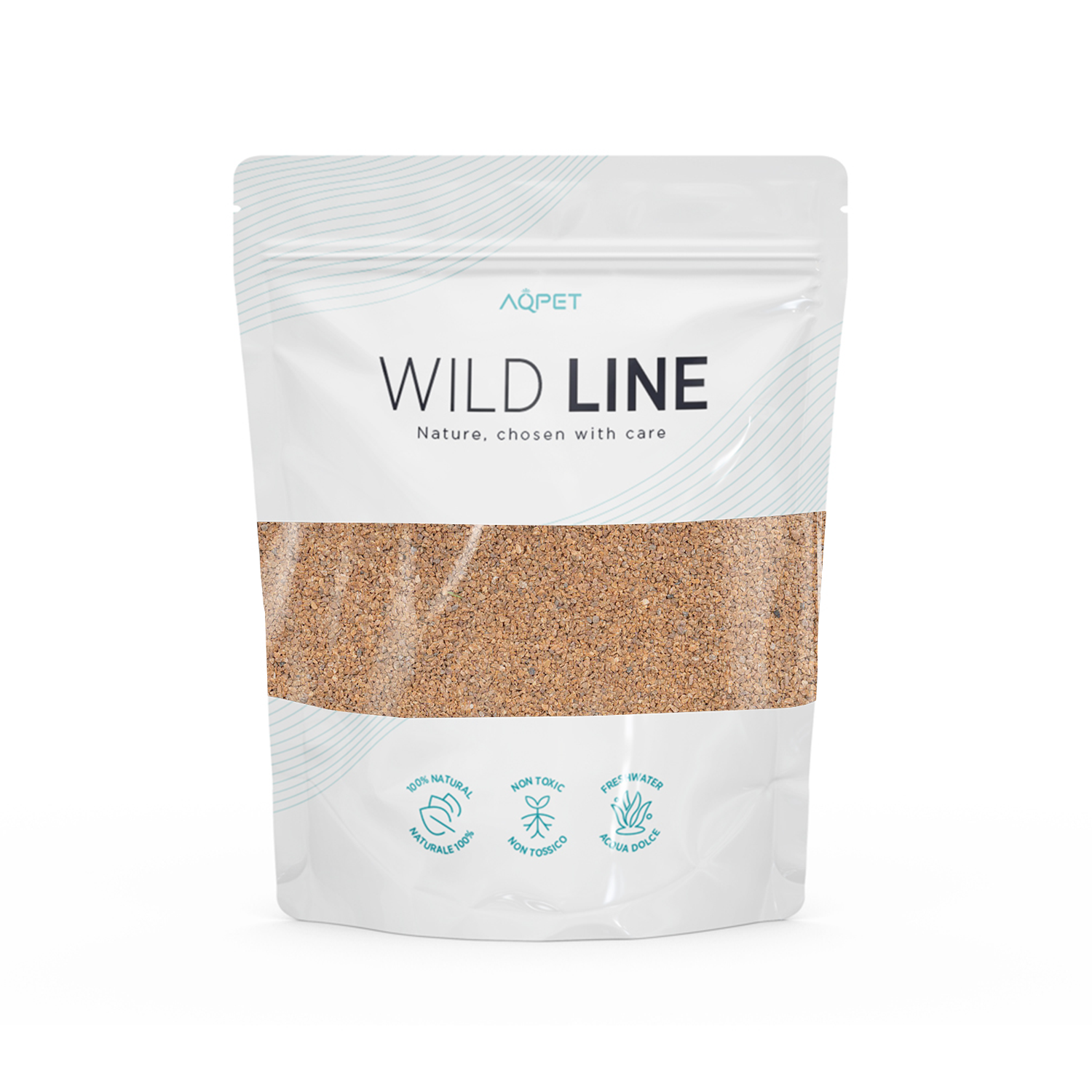 AQPET WILD SAND NATURAL SAND 5 KG - ROSE VELVET