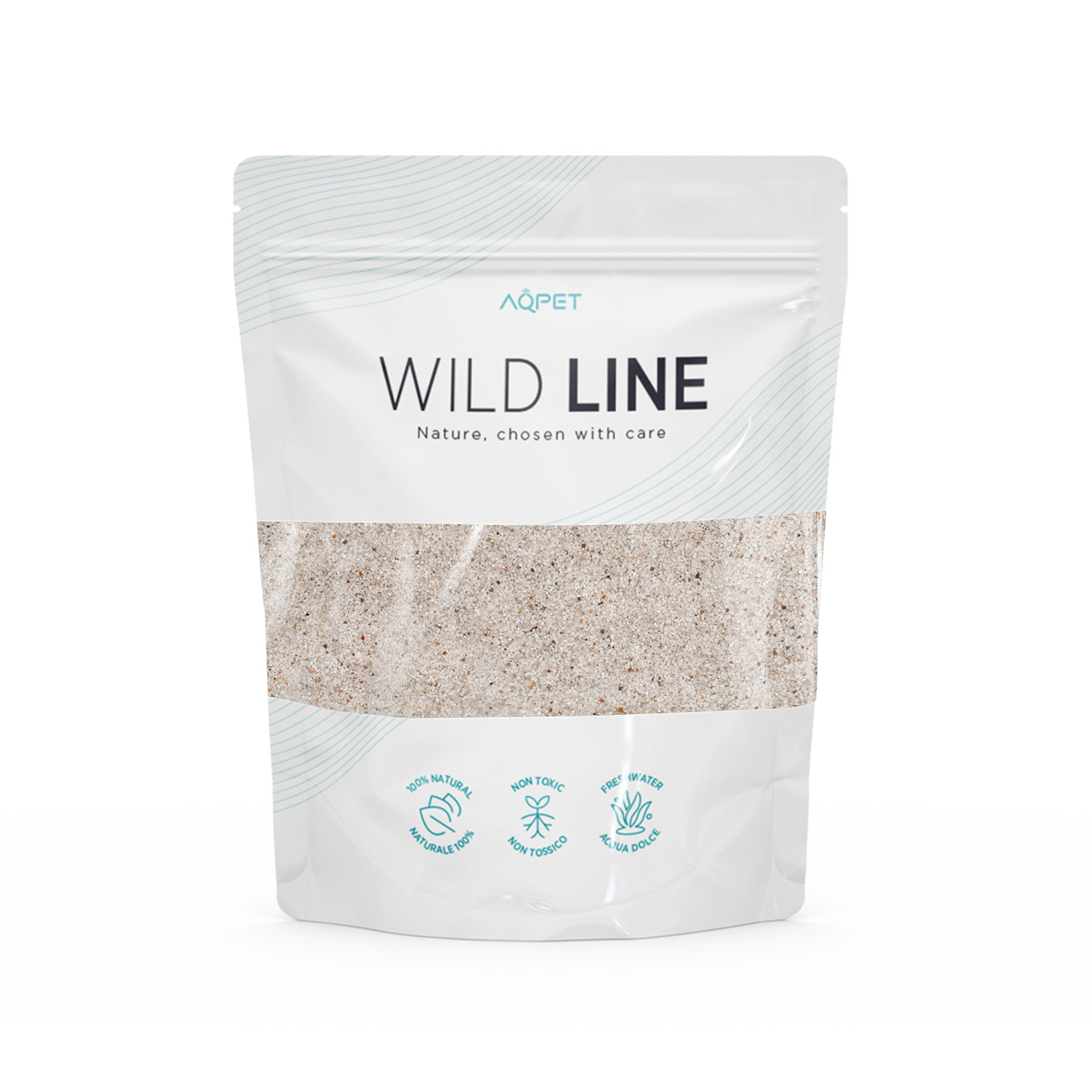 AQPET WILD SAND NATURAL SAND 5 KG - TROPICAL LAKE