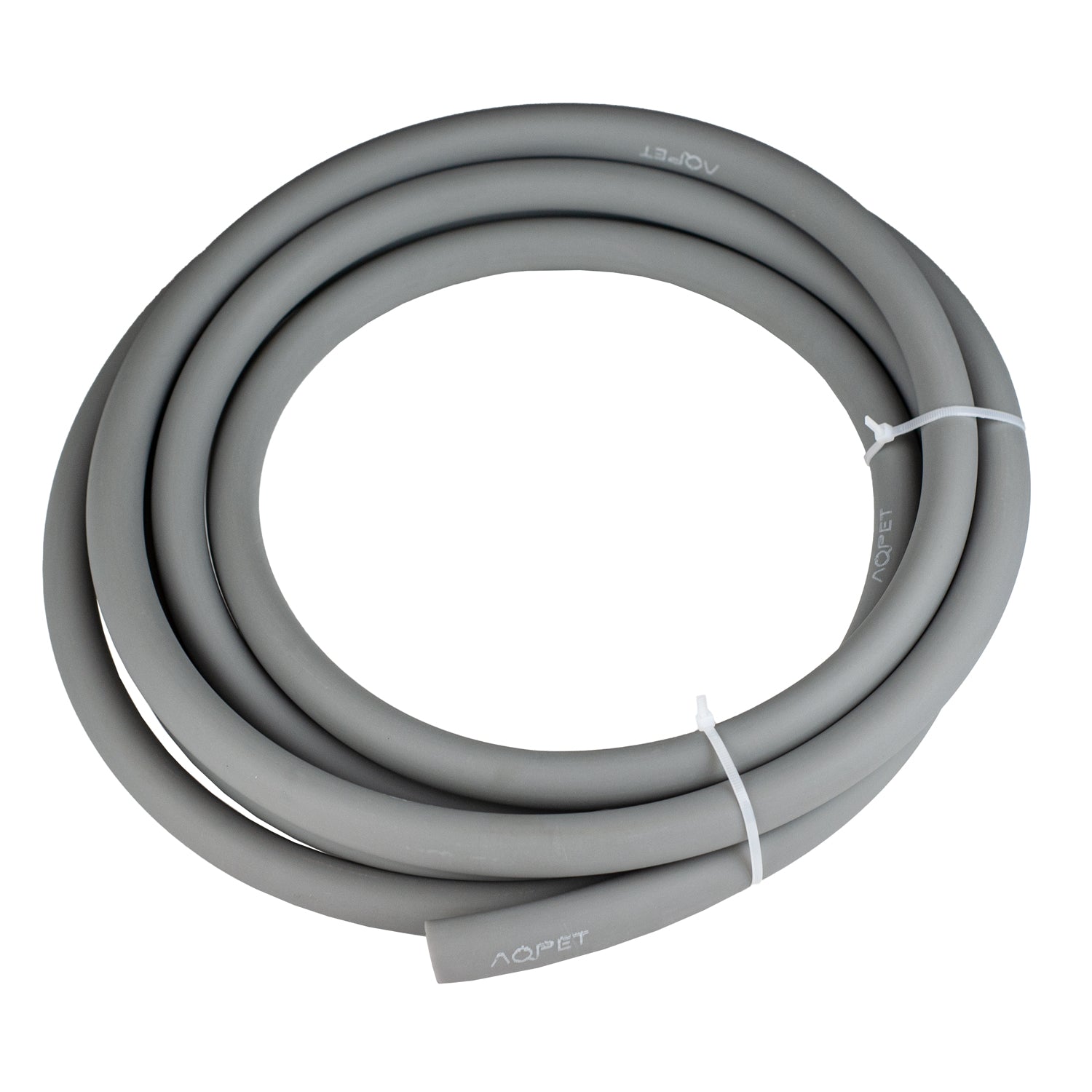 AQPET TUBO IN SILICONE-PVC MIX - EFFETTO SETA GRIGIO - MATASSA 5 MT