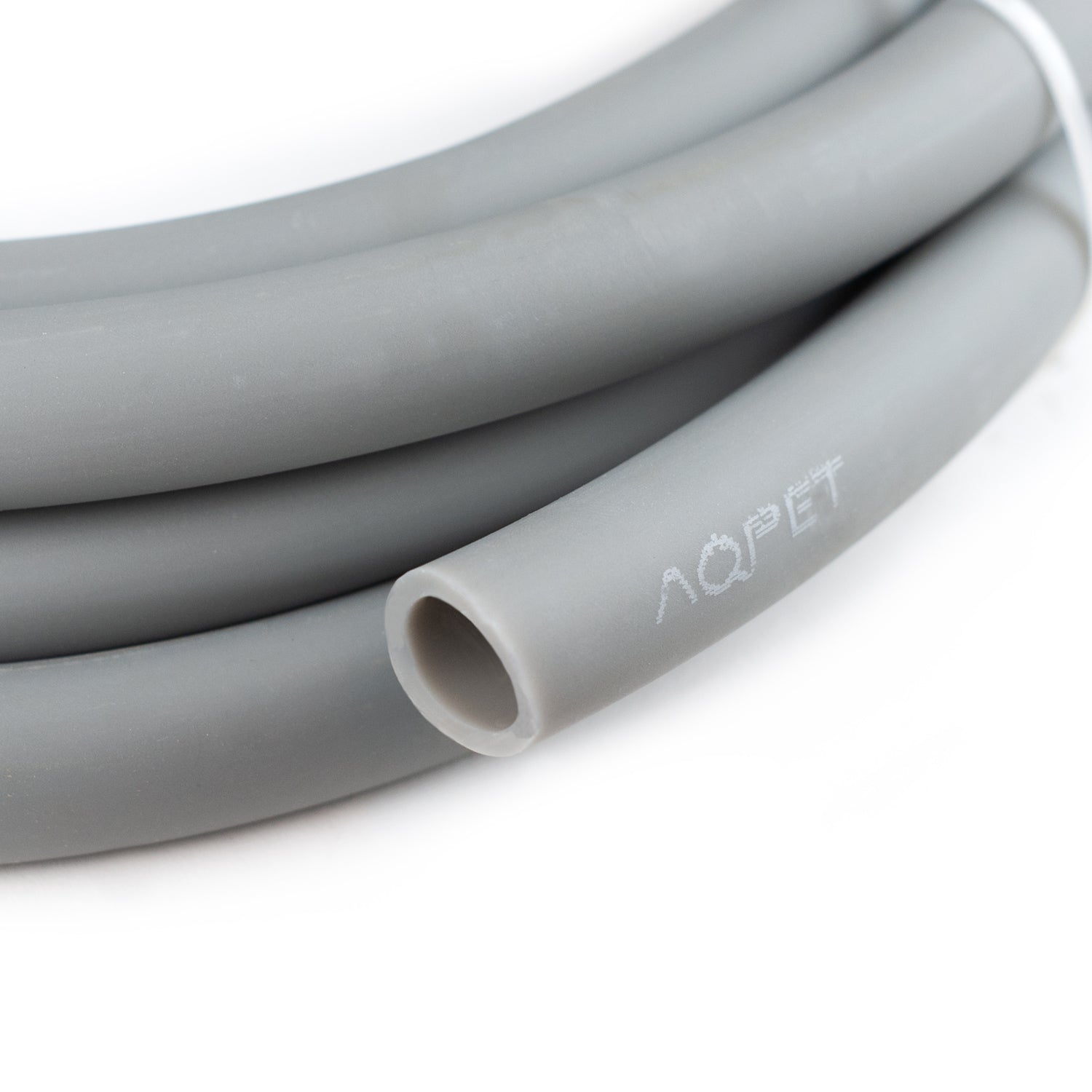 AQPET TUBO IN SILICONE-PVC MIX - EFFETTO SETA GRIGIO - MATASSA 5 MT