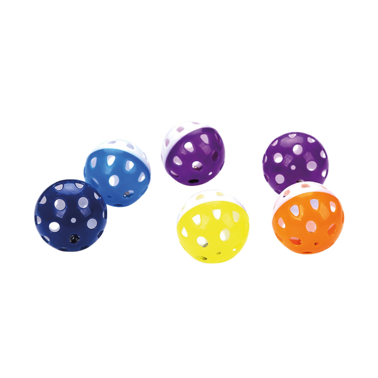 AQPET FRIENDS CAT TOY PALLINA IN PLASTICA CON SONAGLIO - 4 CM