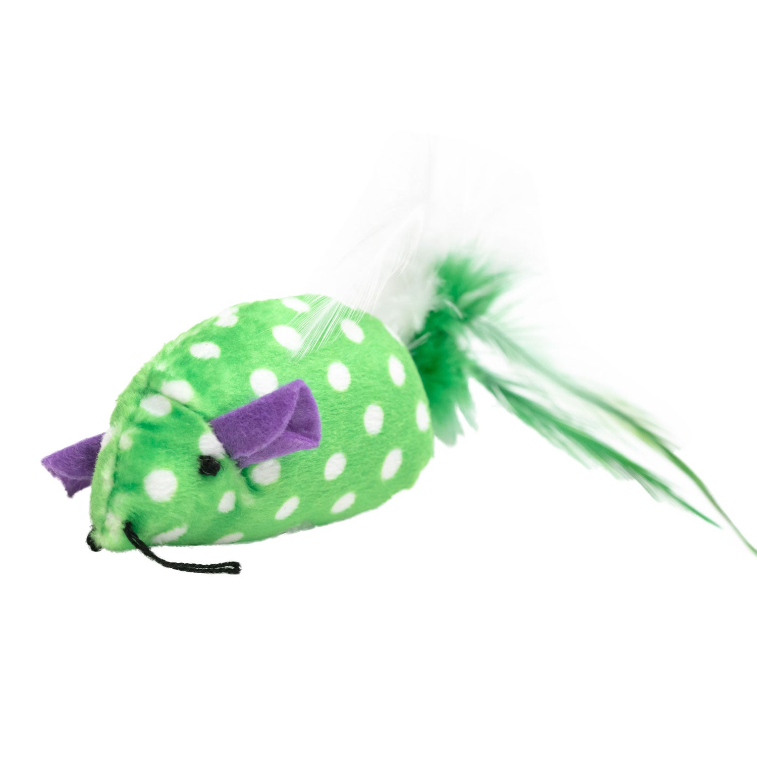 AQPET FRIENDS CAT TOY TOPOLINO DI STOFFA CON SONAGLIO - 6,5X5 CM