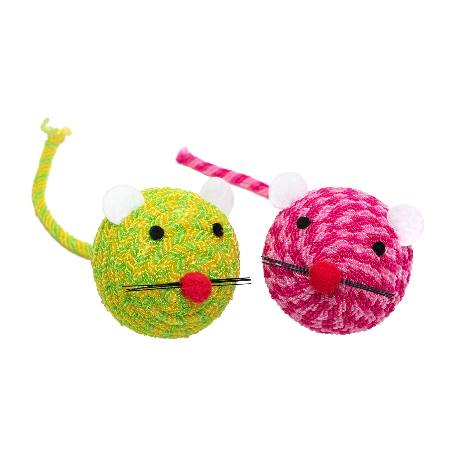 AQPET FRIENDS CAT TOY TOPOLINO COLORATO RIVESTITO A MAGLIA - 13 CM