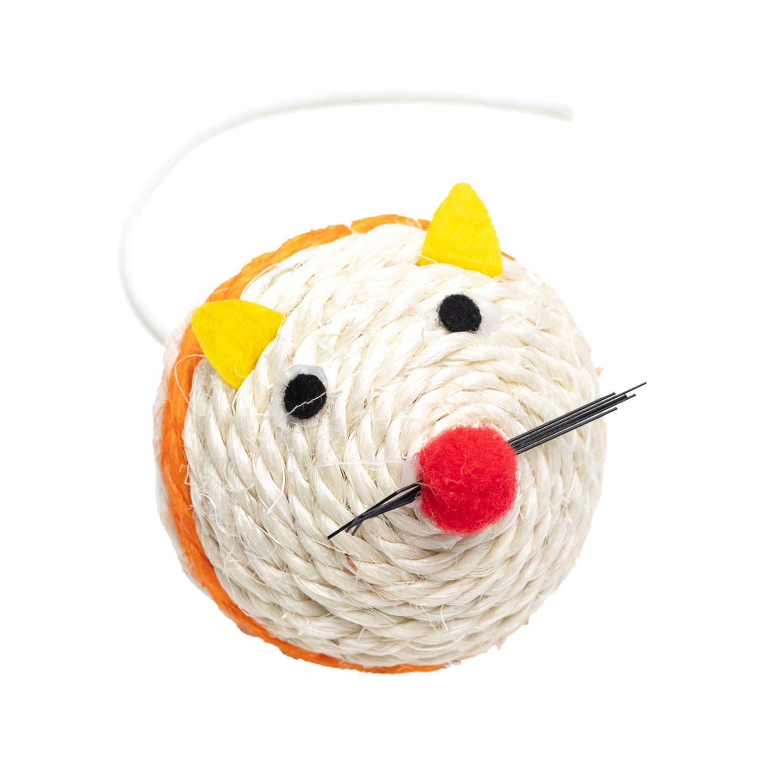 AQPET FRIENDS CAT TOY TOPOLINO IN SISAL - 6X18 CM