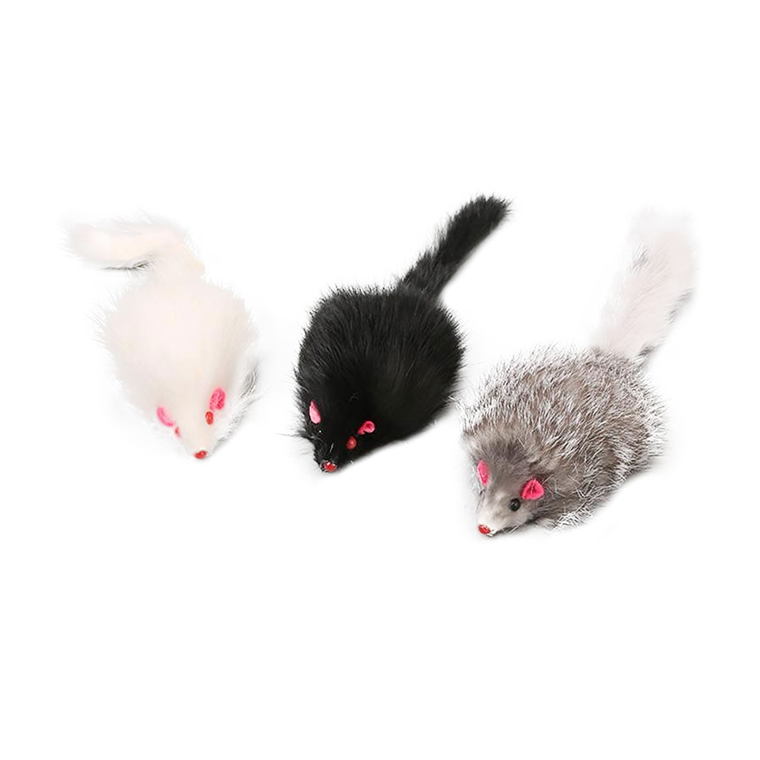 AQPET FRIENDS CAT TOY TOPOLINO REALISTICO CON SONAGLIO - 18 CM