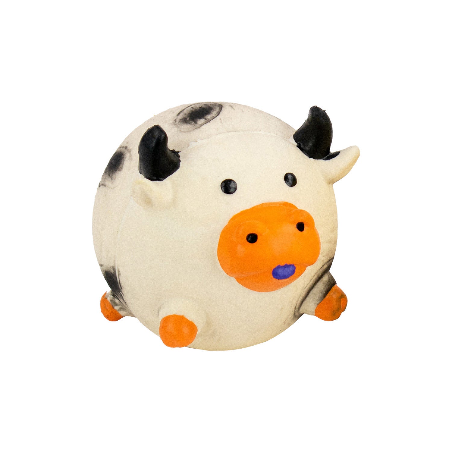 AQPET FRIENDS DOG TOYS LATEX RUBBER ANIMALS BALL WITH SOUND EFFECT