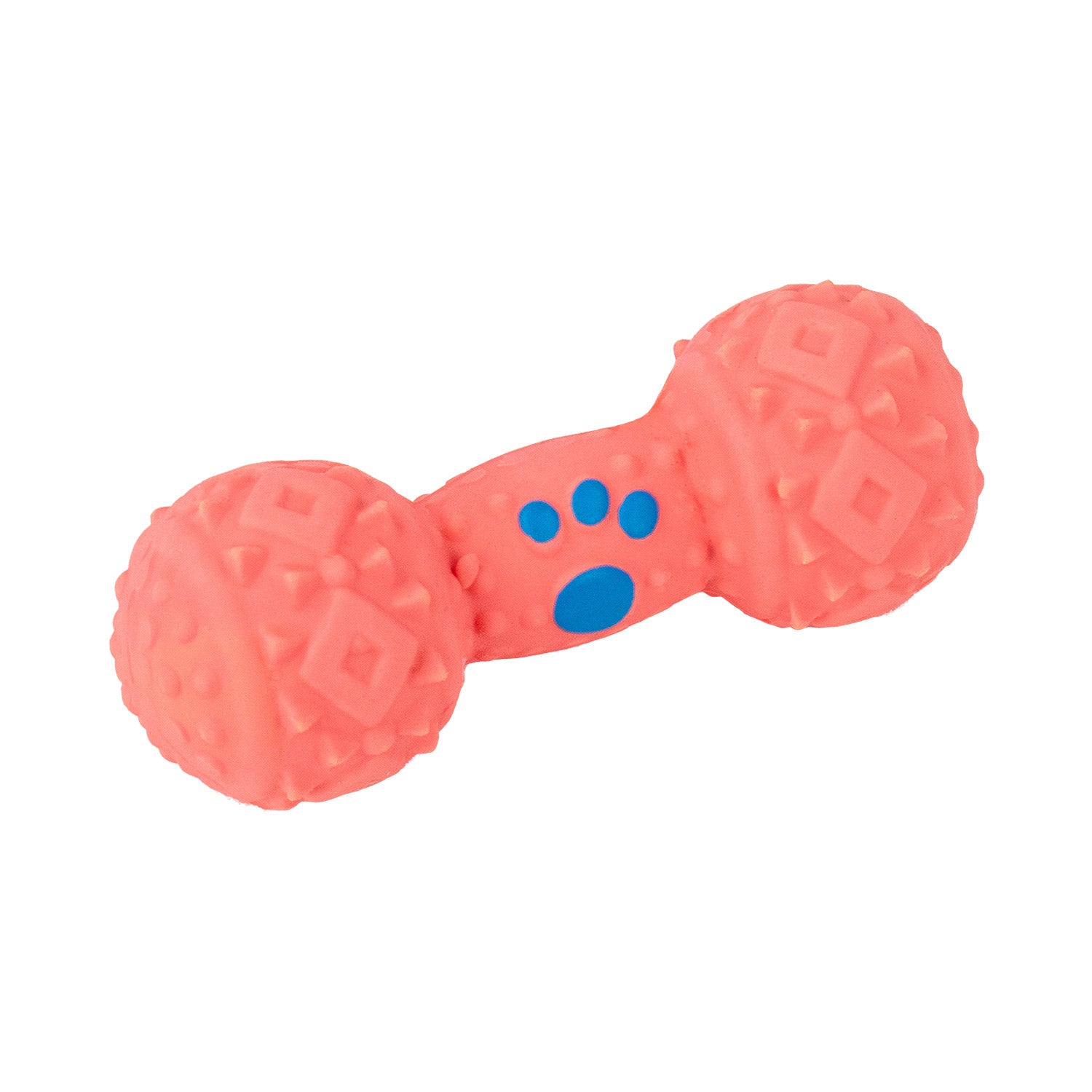 AQPET FRIENDS GIOCHI PER CANE LATEX OSSO DI GOMMA COLORATO CON EFFETTO SONORO