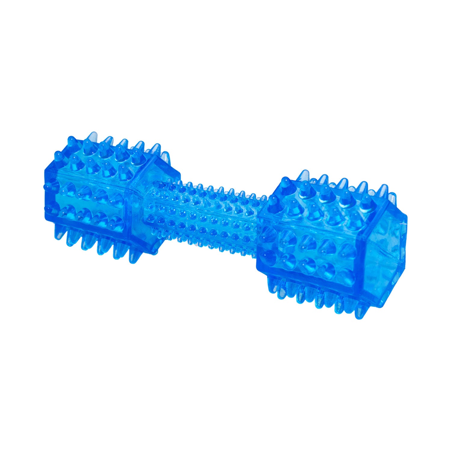 AQPET GIOCHI PER CANE DENTAL OSSO CON PUNTE DI GOMMA 18X6.2CM CON EFFETTO SONORO