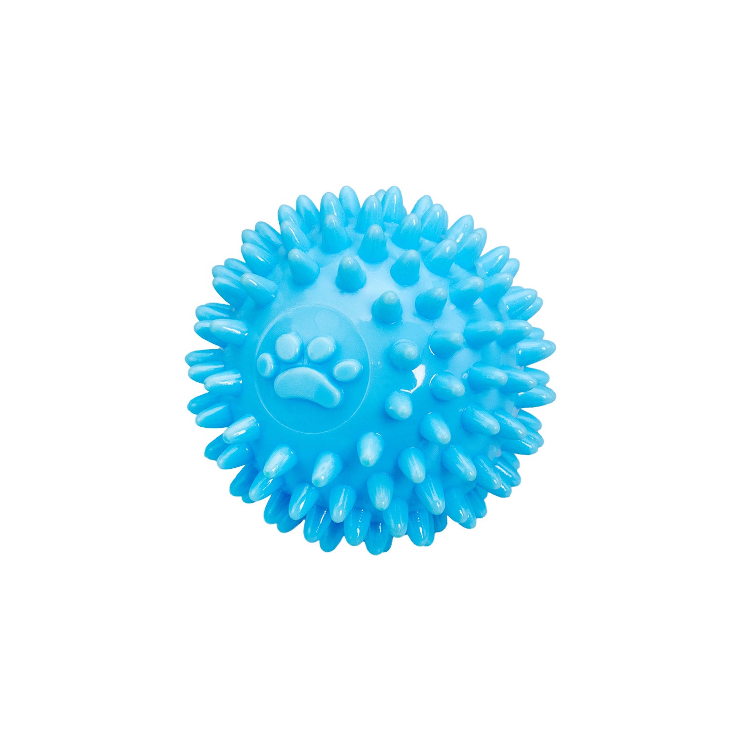 AQPET GIOCHI PER CANE DENTAL PALLA RICCIO DI GOMMA 5.6X6.5CM