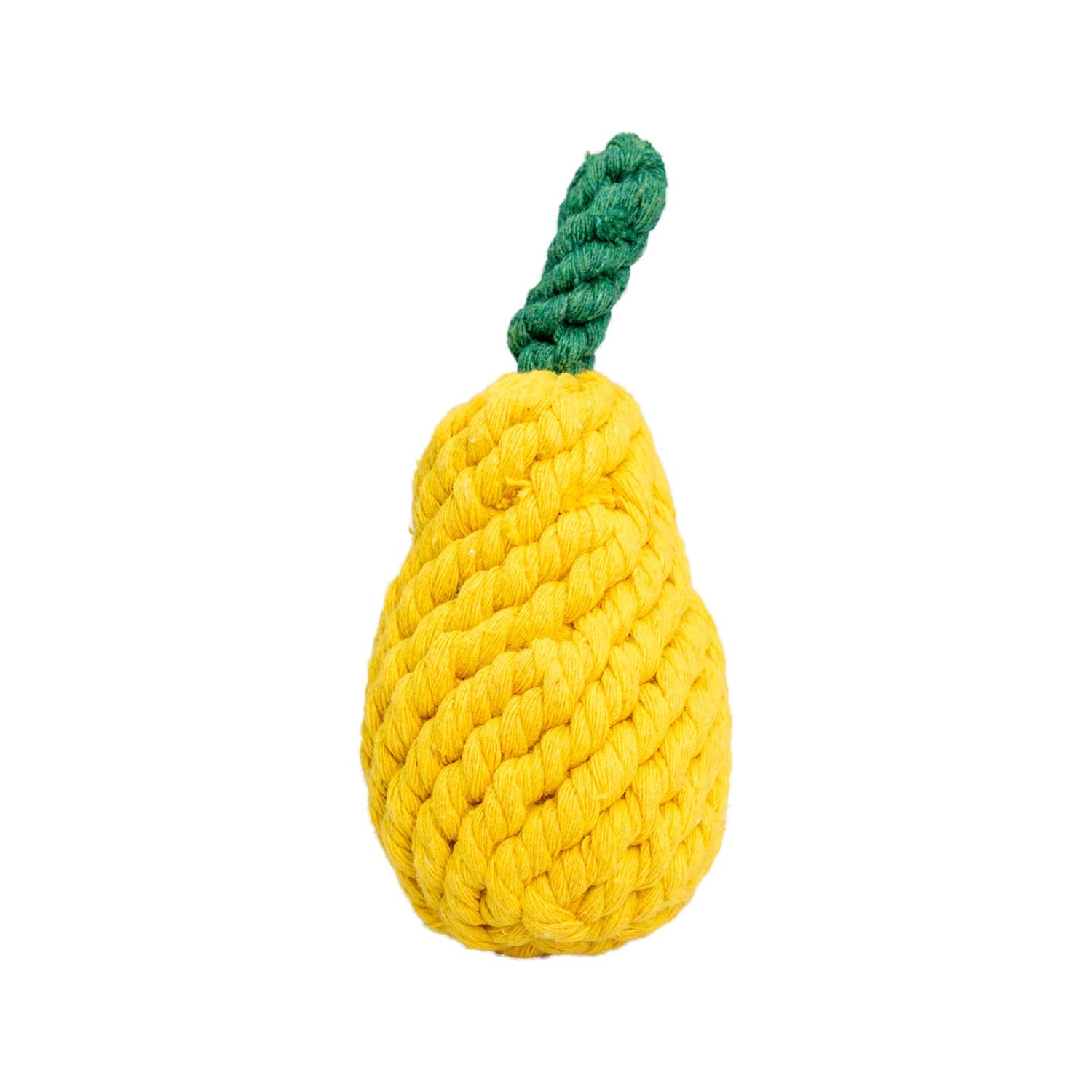 AQPET GIOCHI PER CANE ROPE LIMONE DI CORDA IN COTONE 14 X 6 CM