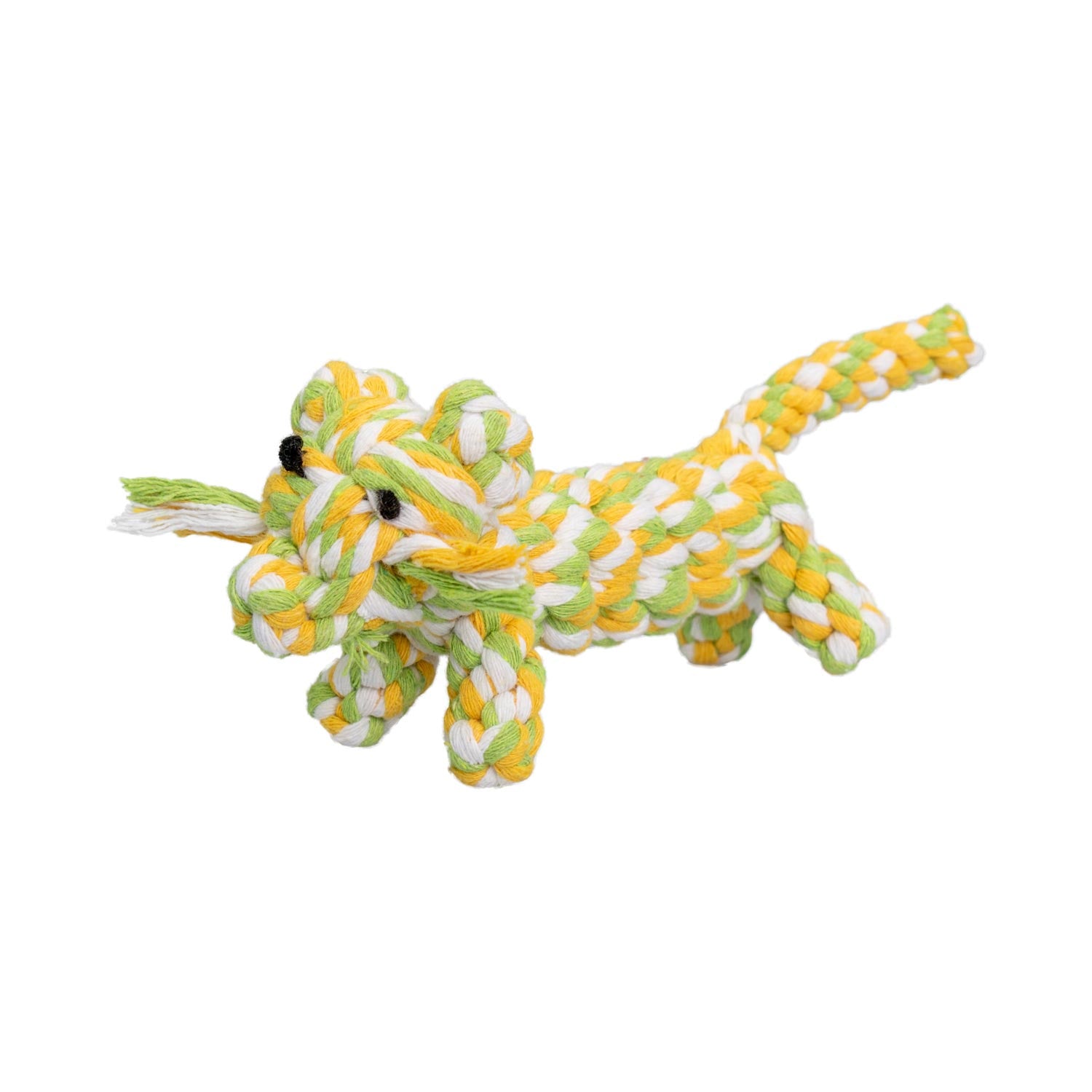 AQPET GIOCHI PER CANE ROPE TIGRE DI CORDA IN COTONE 23 X 8 CM