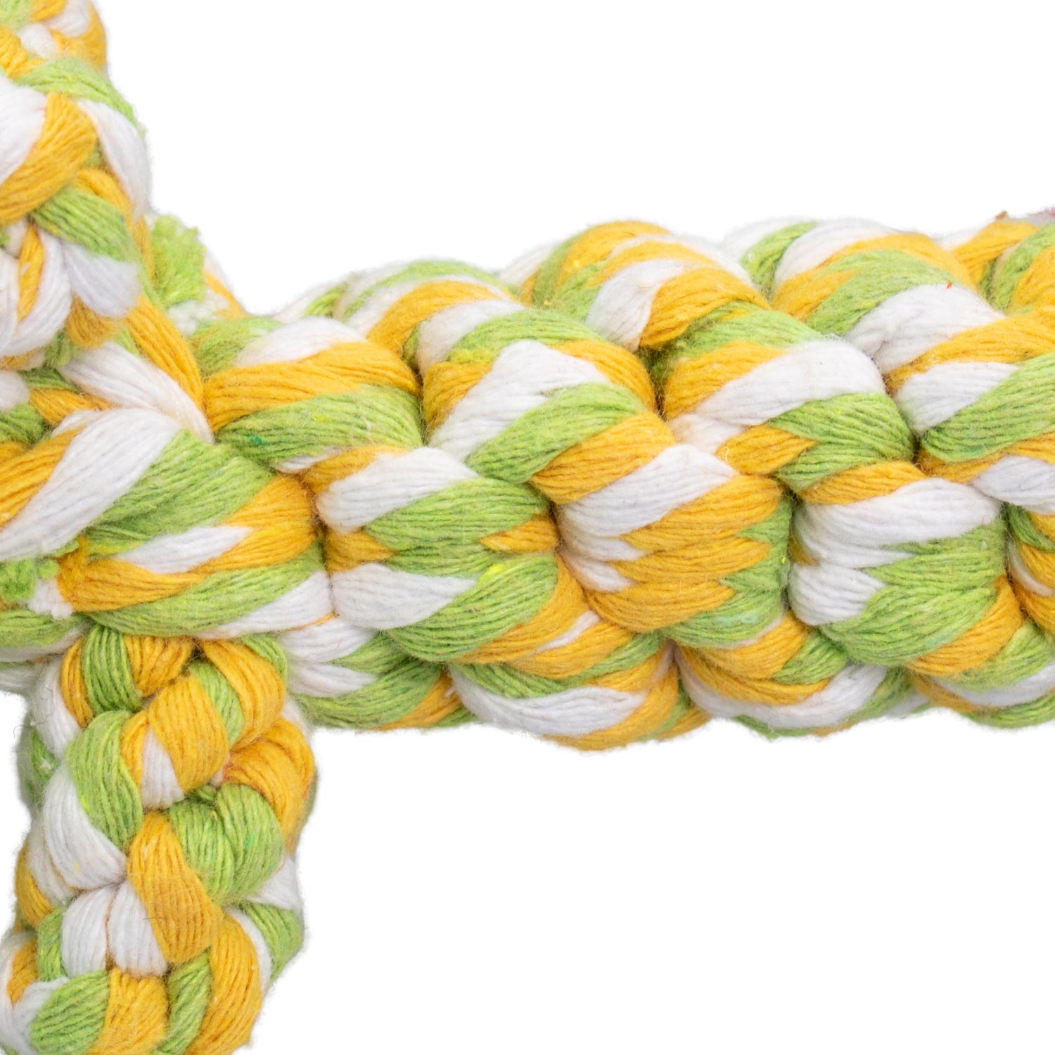 AQPET GIOCHI PER CANE ROPE TIGRE DI CORDA IN COTONE 23 X 8 CM