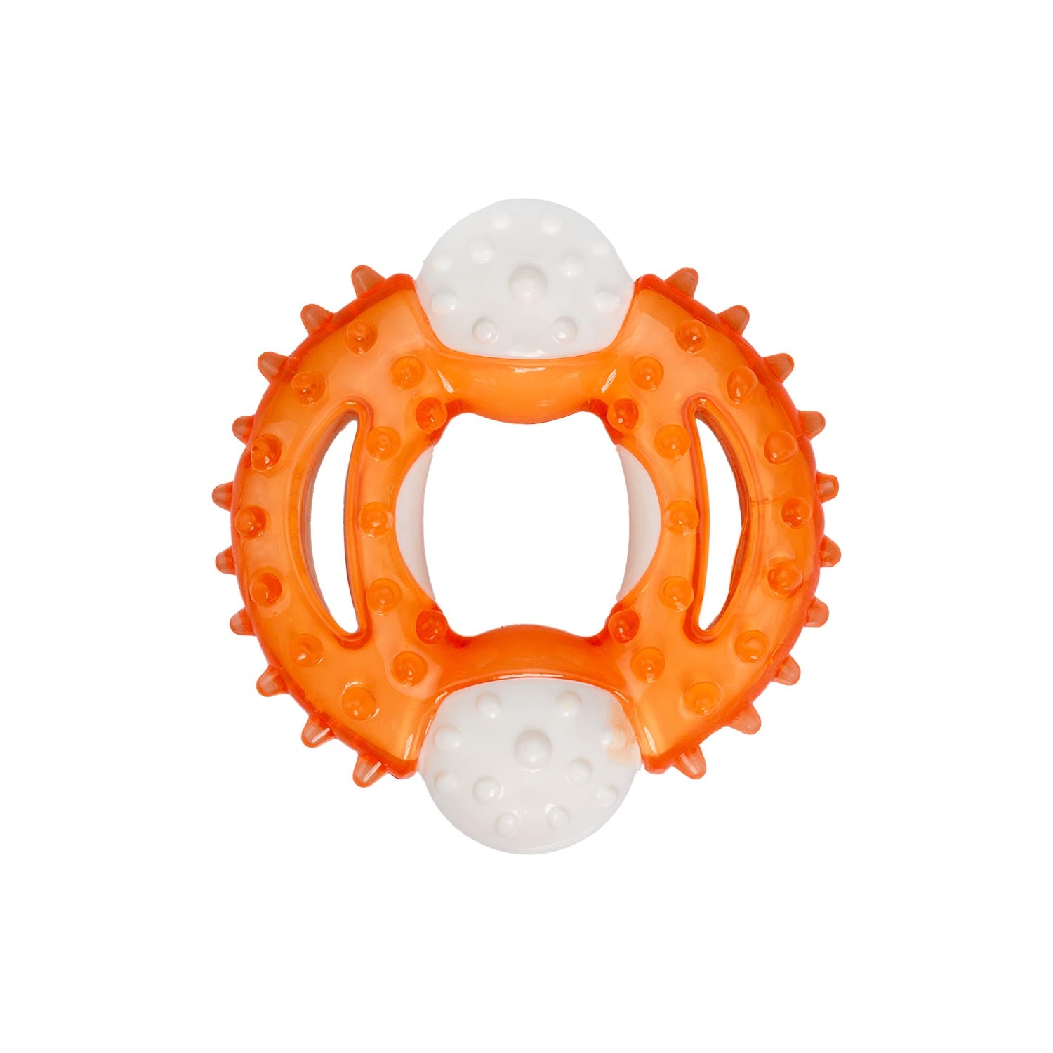 AQPET GIOCHI PER CANE STRONG DONUT DI GOMMA 10.5 X 10 X 2.5 CM