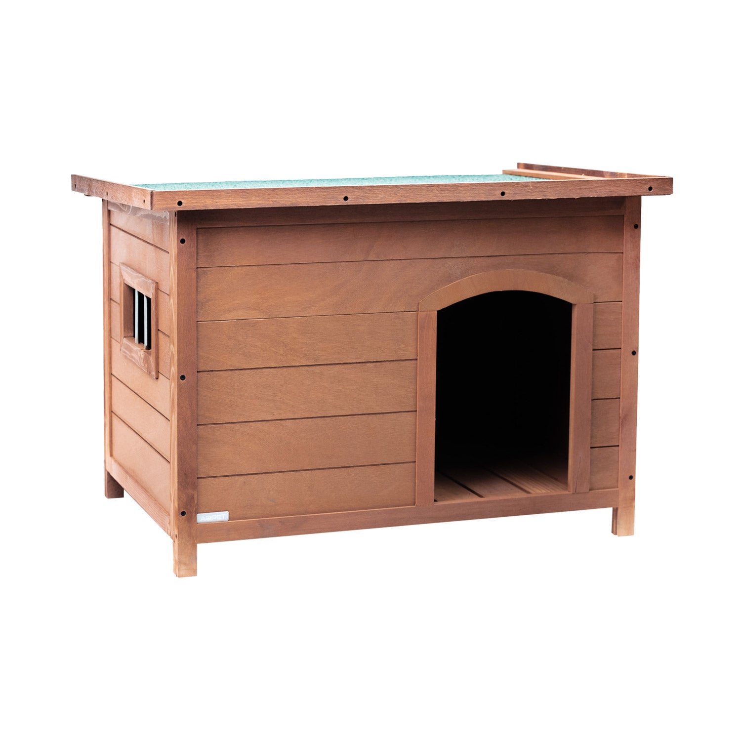 AQPET FRIENDS BAITA CUCCIA IN LEGNO CON TETTO APRIBILE BAITA