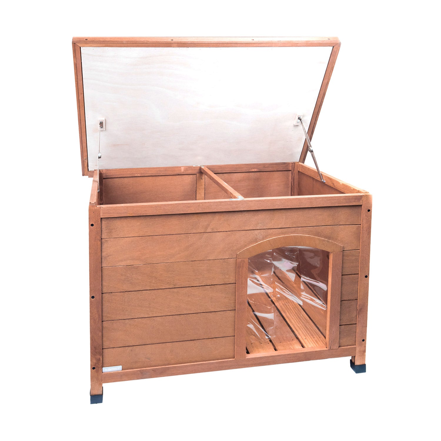 AQPET FRIENDS BAITA WOODEN DOG HOUSE WITH OPENING ROOF BAITA