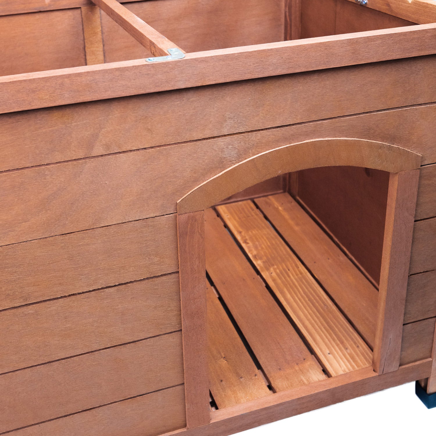 AQPET FRIENDS BAITA WOODEN DOG HOUSE WITH OPENING ROOF BAITA