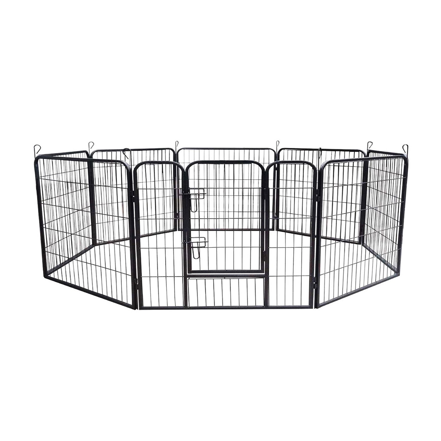 AQPET FRIENDS RECINTO BOX IN FERRO 80X80 CM 8 PEZZI