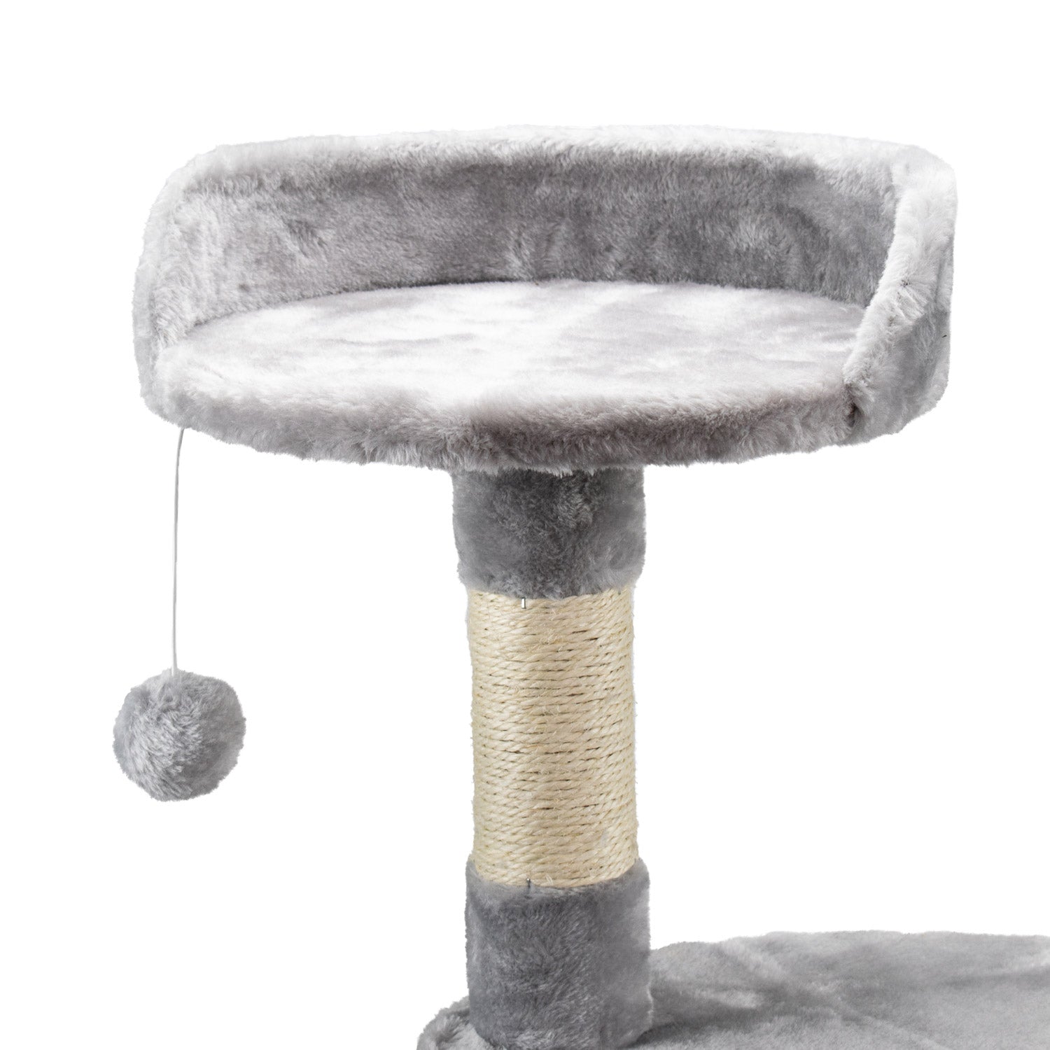 AQPET FRIENDS TIRAGRAFFI AMSTERDAM IN SISAL 112 CM GRIGIO