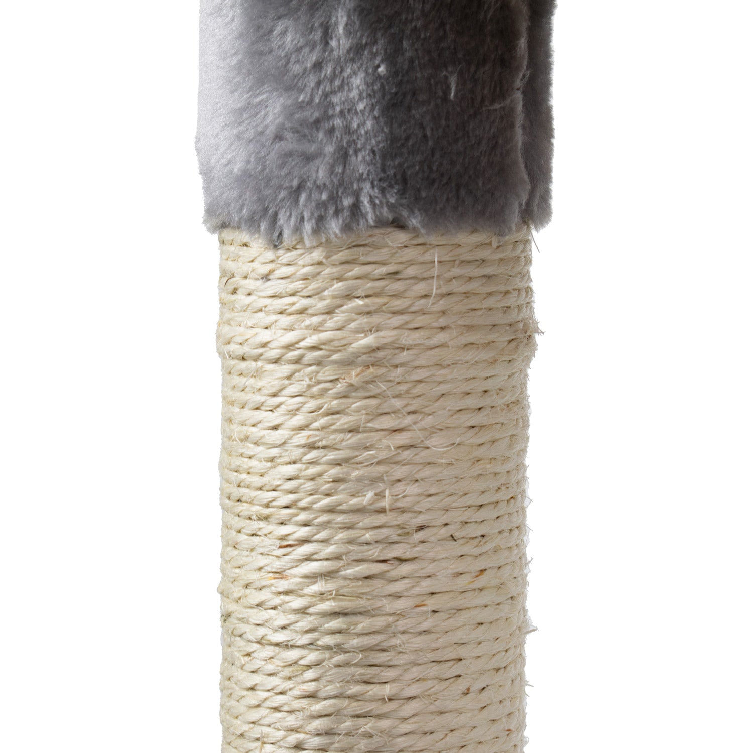 AQPET FRIENDS AMSTERDAM SISAL SCRATCHING POST 112 CM GREY