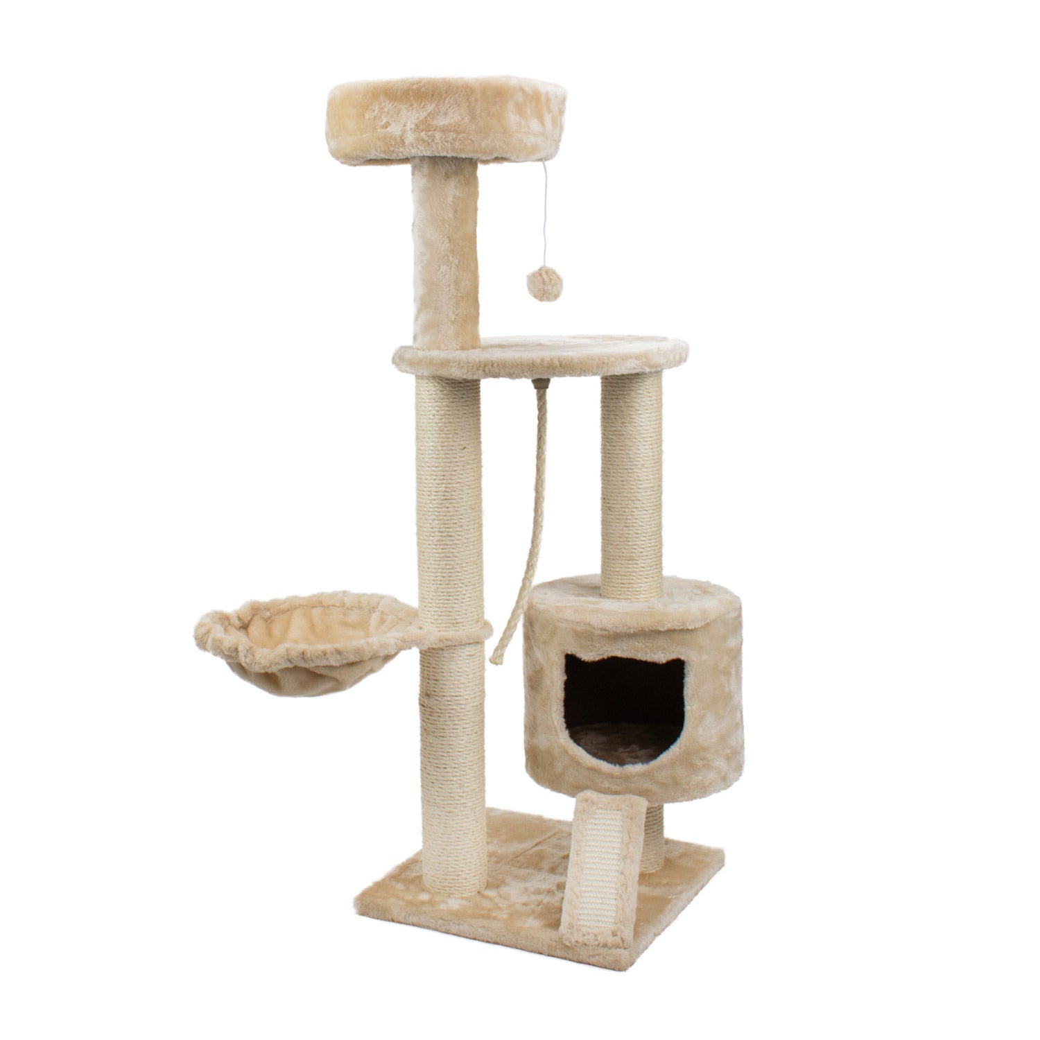 AQPET FRIENDS TIRAGRAFFI ATHENS IN SISAL 115 CM BEIGE