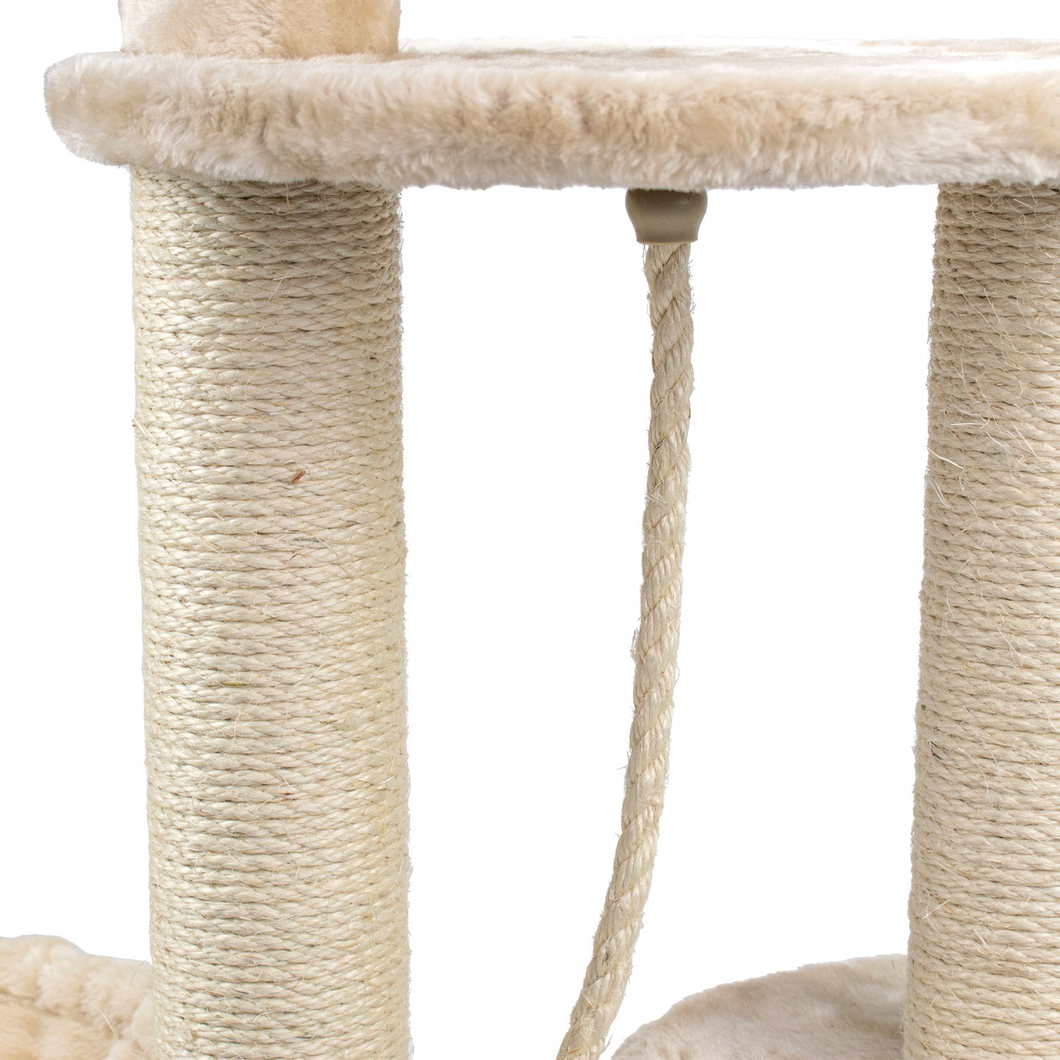 AQPET FRIENDS TIRAGRAFFI ATHENS IN SISAL 115 CM BEIGE