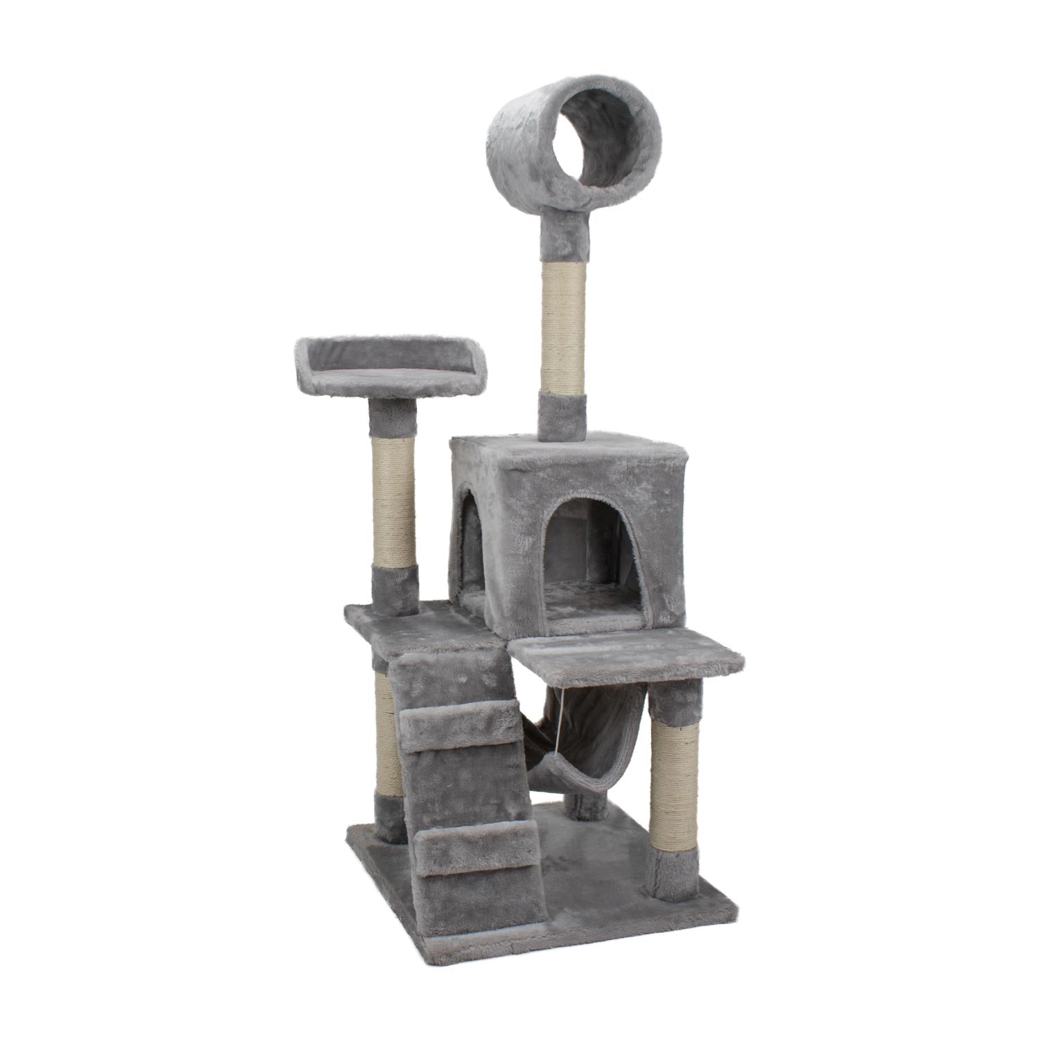 AQPET FRIENDS TIRAGRAFFI BERLIN IN SISAL 135 CM GRIGIO