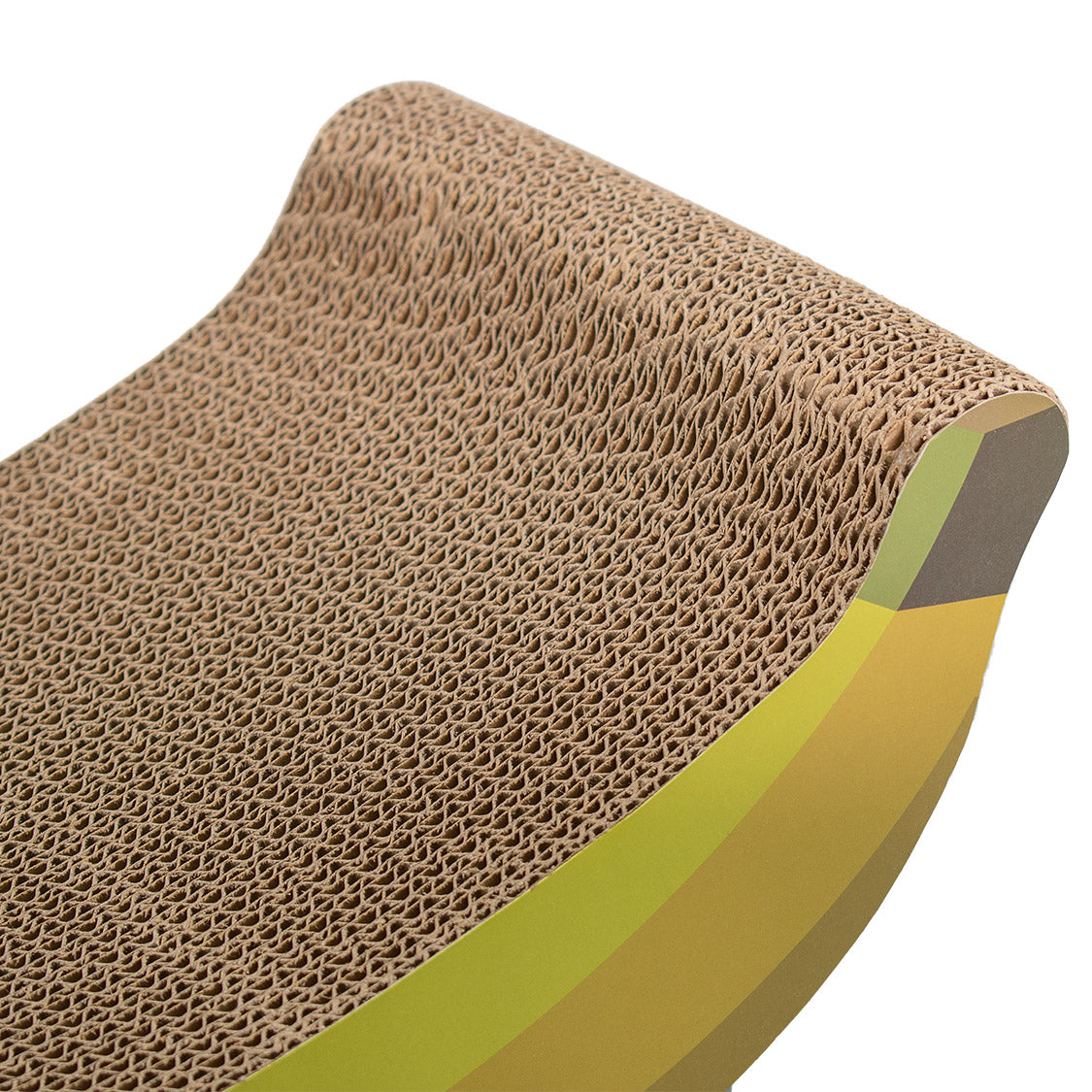 AQPET FRIENDS CARDBOARD SCRATCHING POST 47X22X15CM MOD. BANANA