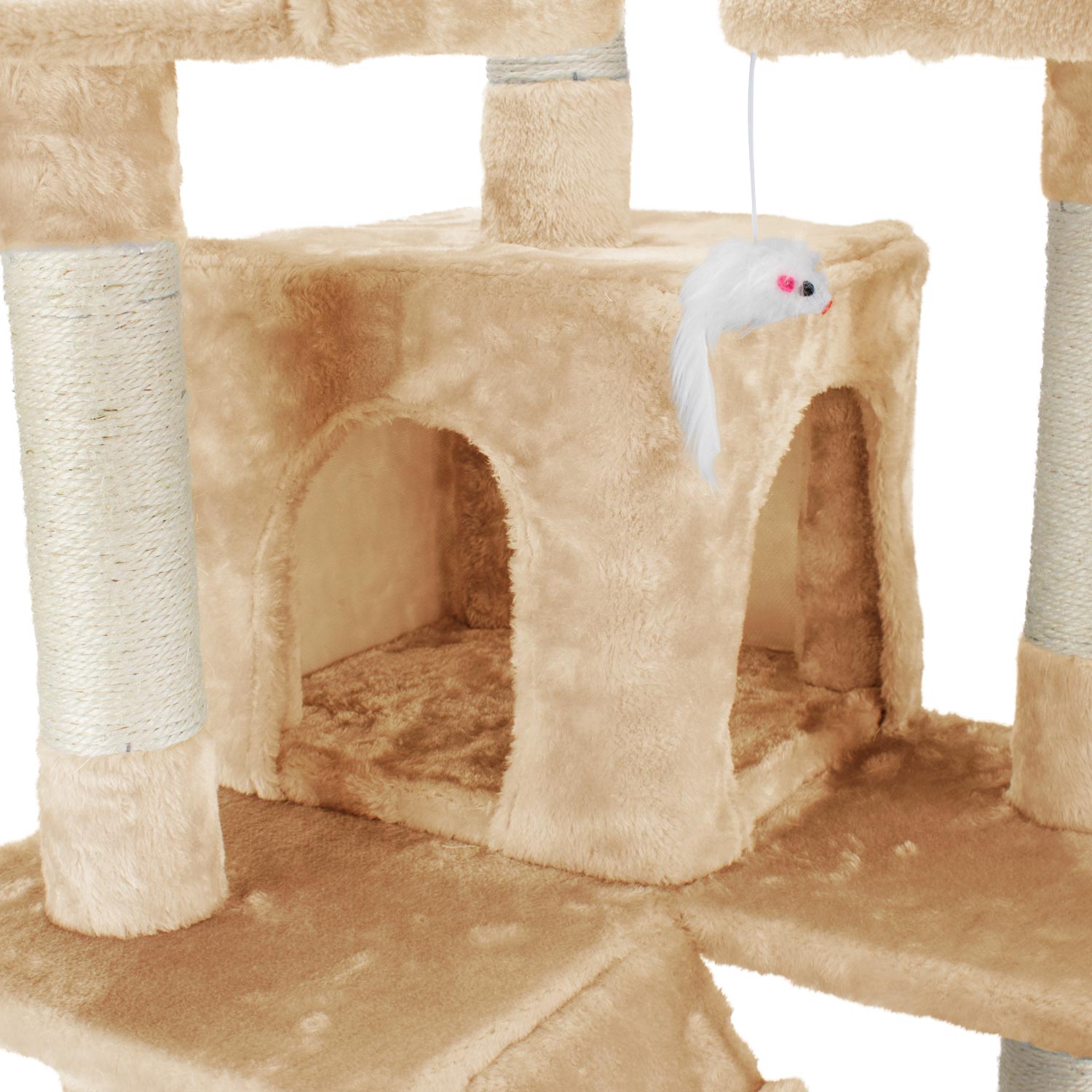 AQPET FRIENDS MANHATTAN SISAL SCRATCHING POST 170 CM