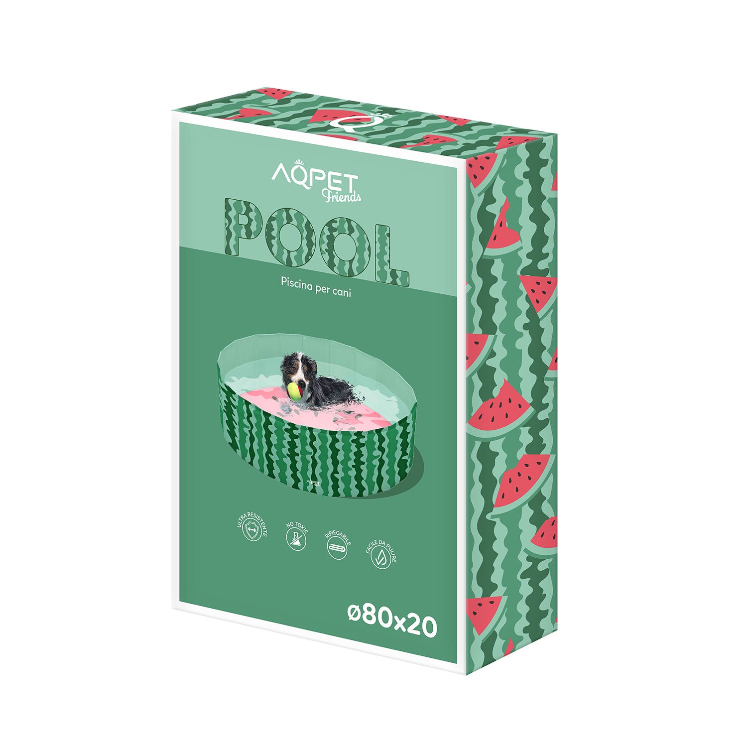 AQPET FRIENDS POOL PISCINA CANE - FRUIT