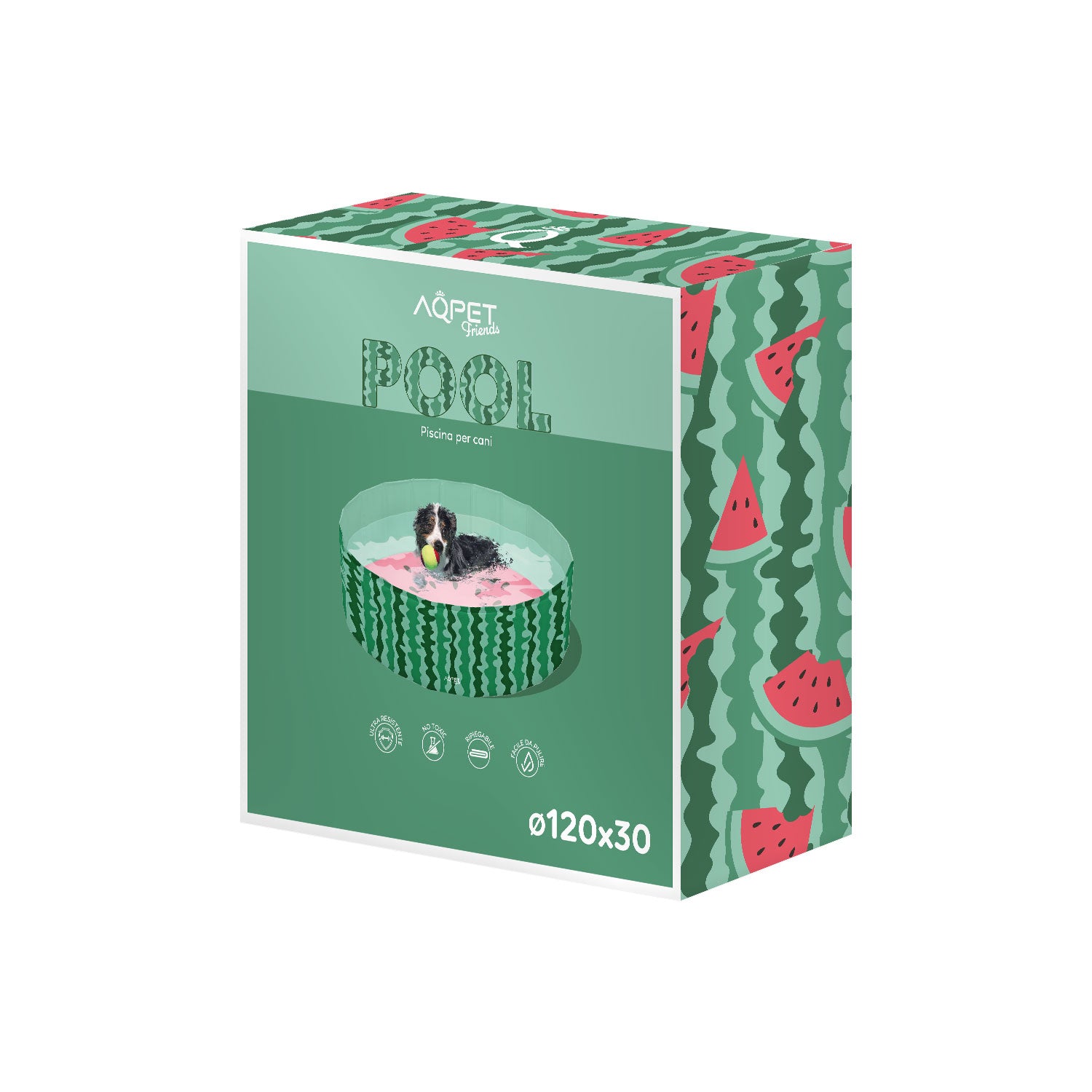 AQPET FRIENDS POOL PISCINA CANE - FRUIT