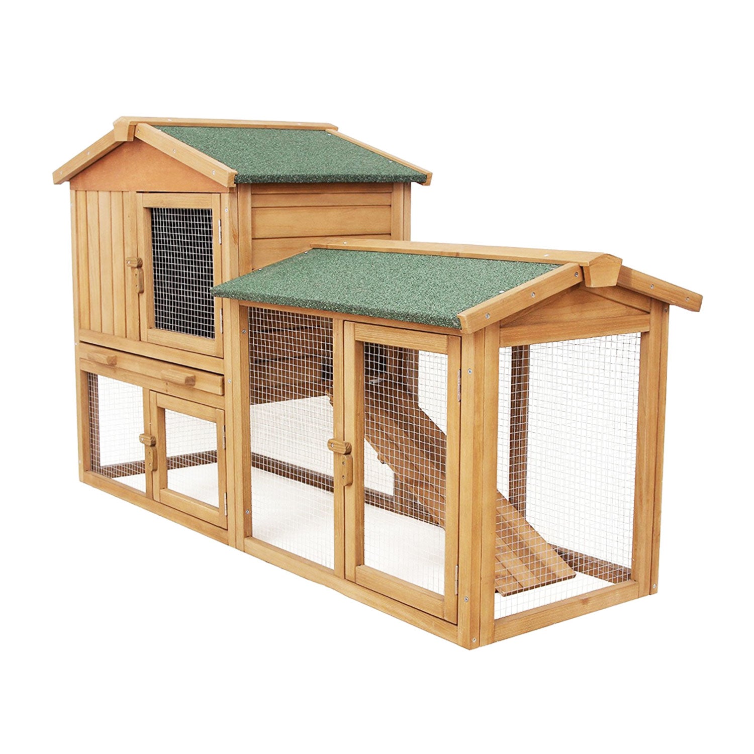 AQPET FRIENDS GABBIA CONIGLIERA IN LEGNO