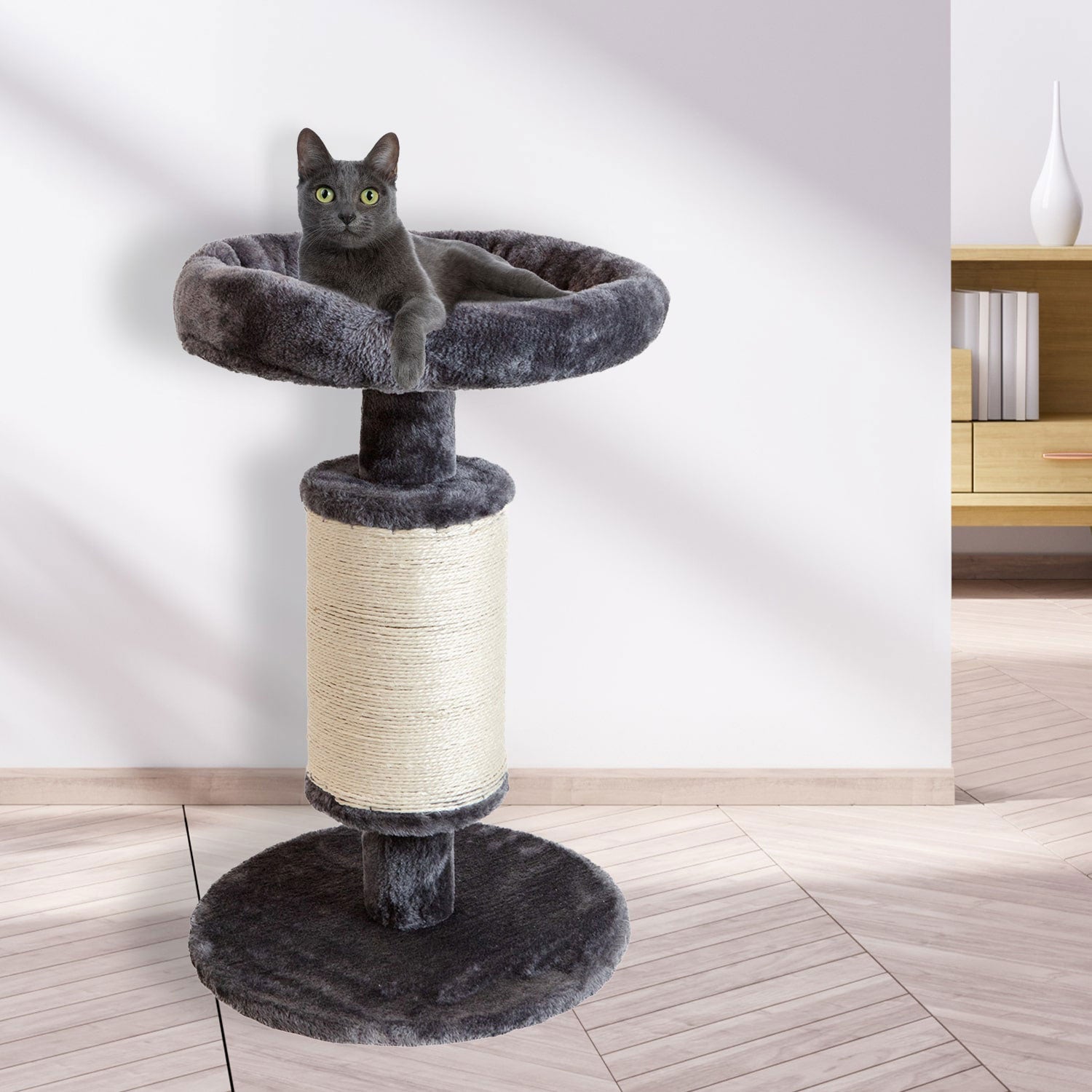 AQPET FRIENDS SCRATCHING POST DUBLIN 39X39X58 CM