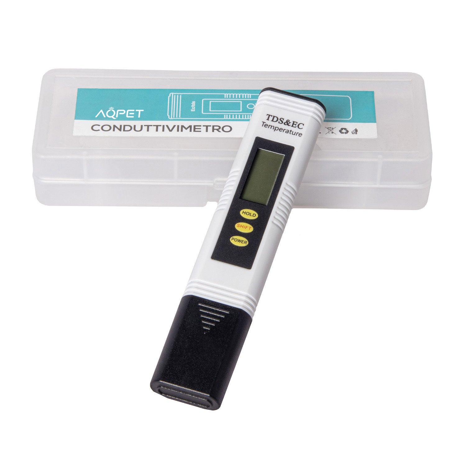 AQPET MISURATORE EC&TDS CONDUTTIVIMETRO °C