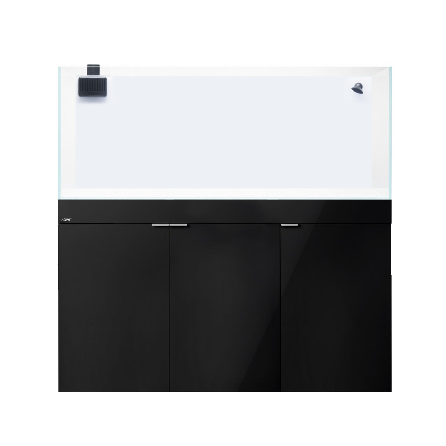 AQPET KIT ACQUARIO AQUA 120 REEF IN VETRO EXTRACHIARO COLORE NERO