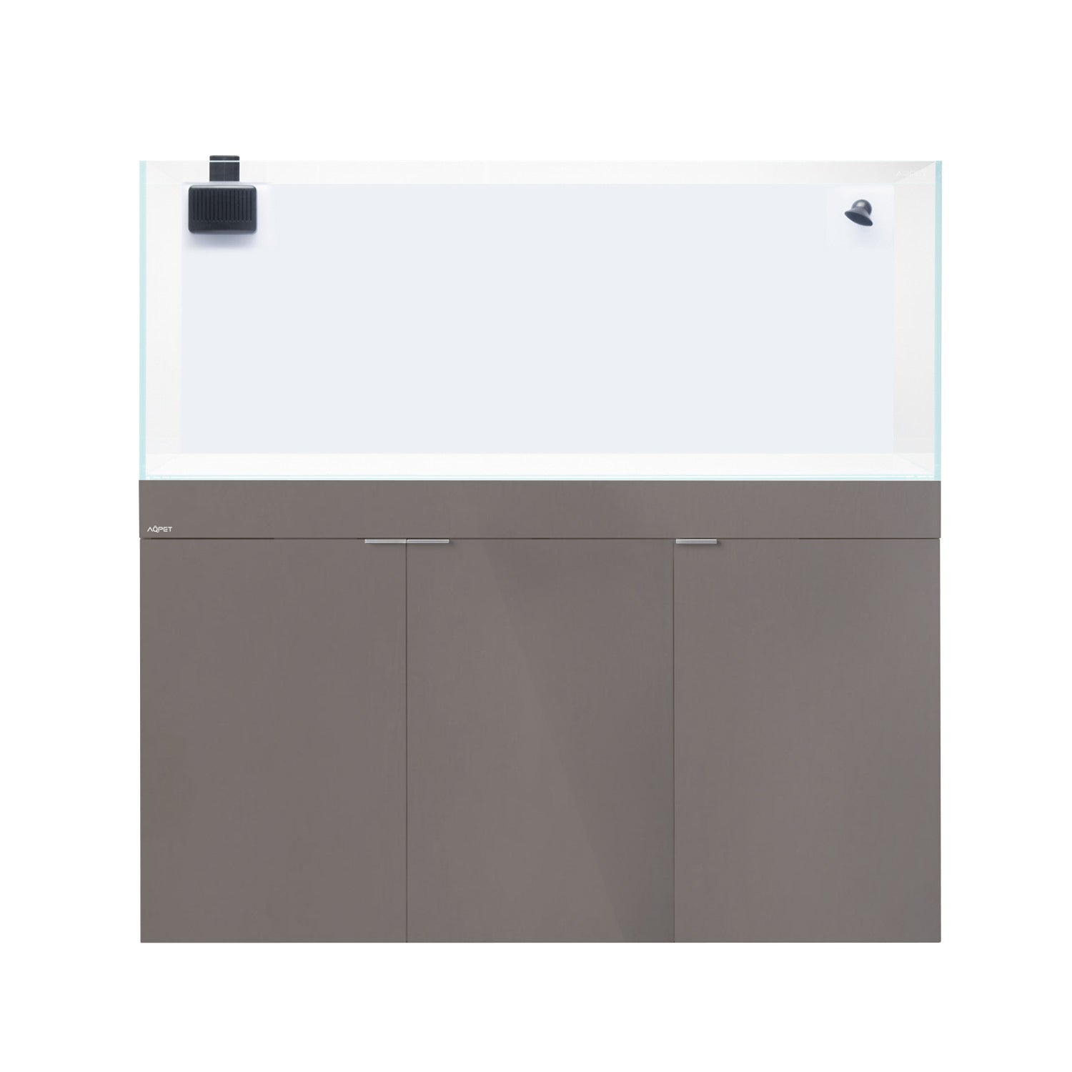AQPET KIT ACQUARIO AQUA 120 REEF IN VETRO EXTRACHIARO COLORE TORTORA