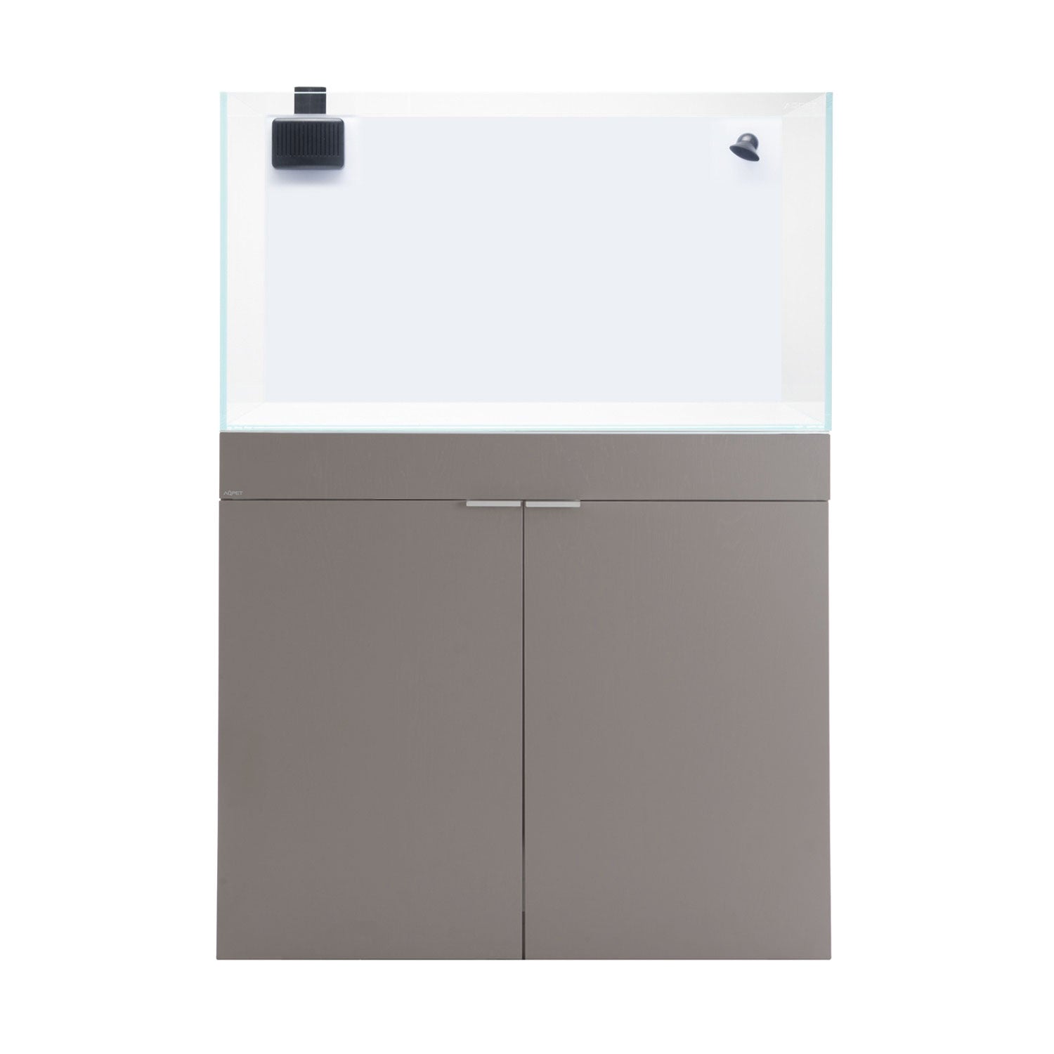 AQPET KIT ACQUARIO AQUA 90 REEF IN VETRO EXTRACHIARO COLORE TORTORA