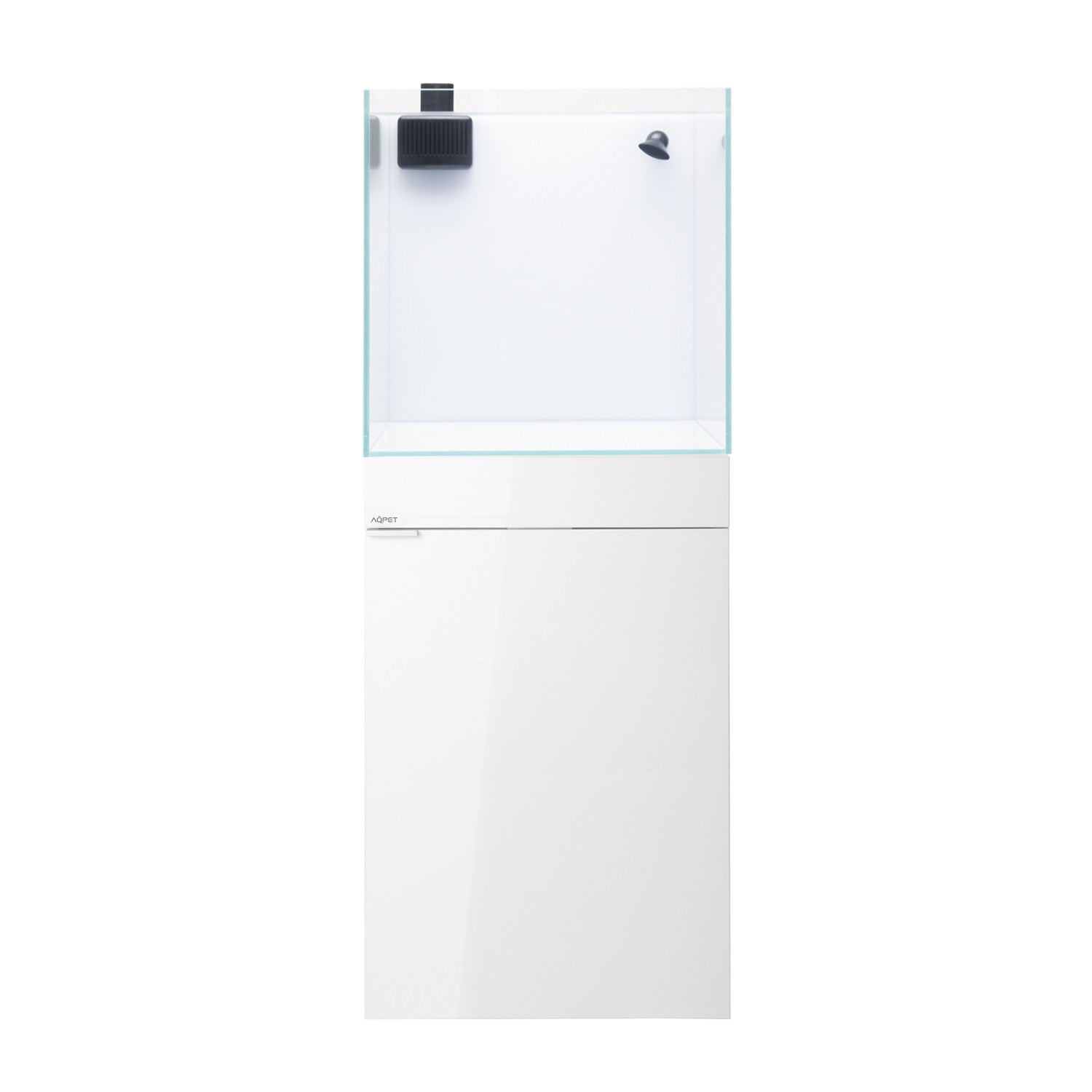 AQPET KIT ACQUARIO KUBIC 50 REEF IN VETRO EXTRACHIARO COLORE BIANCO