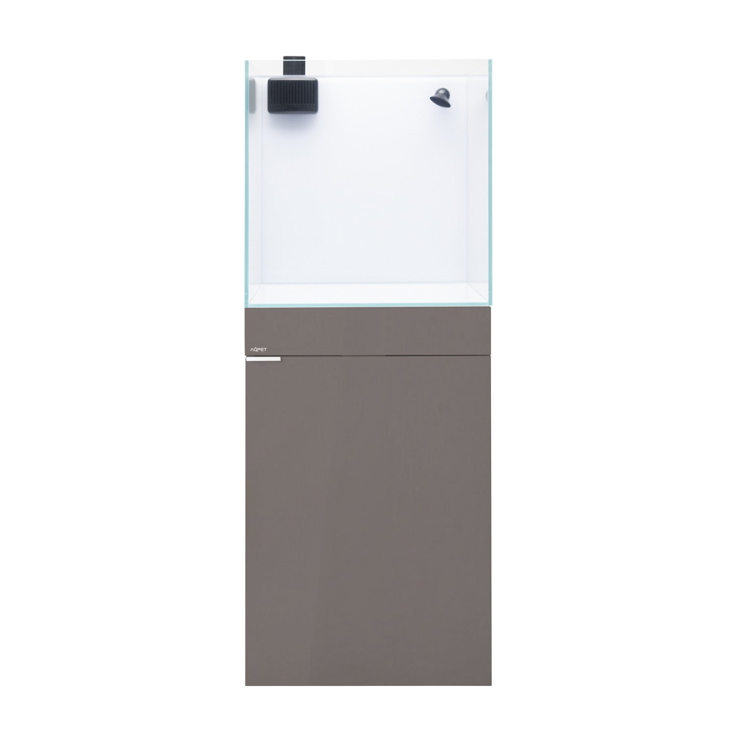 AQPET KIT ACQUARIO KUBIC 50 REEF IN VETRO EXTRACHIARO COLORE TORTORA