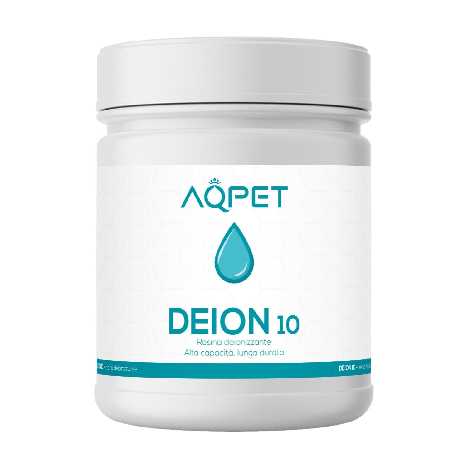 AQPET RESINA DEIONIZZANTE RAPPORTO 1:1 E 1:1.5