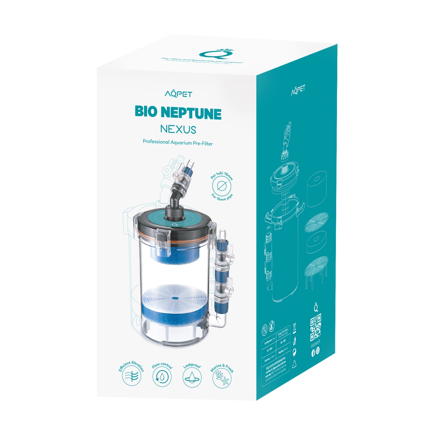 AQPET BIONEPTUNE NEXUS PREFILTRO