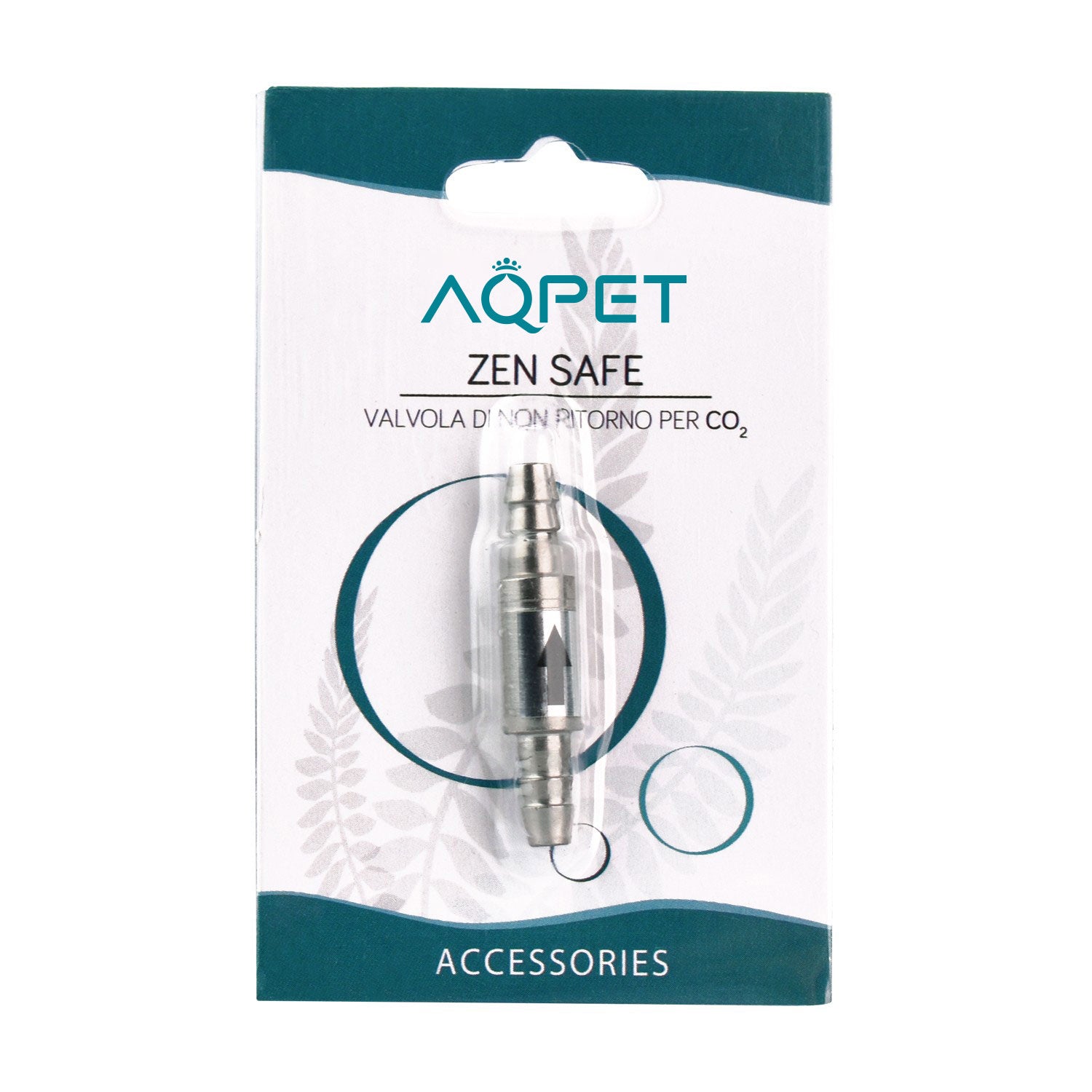 AQPET ZEN SAFE CO2 VALVOLA DI NON RITORNO